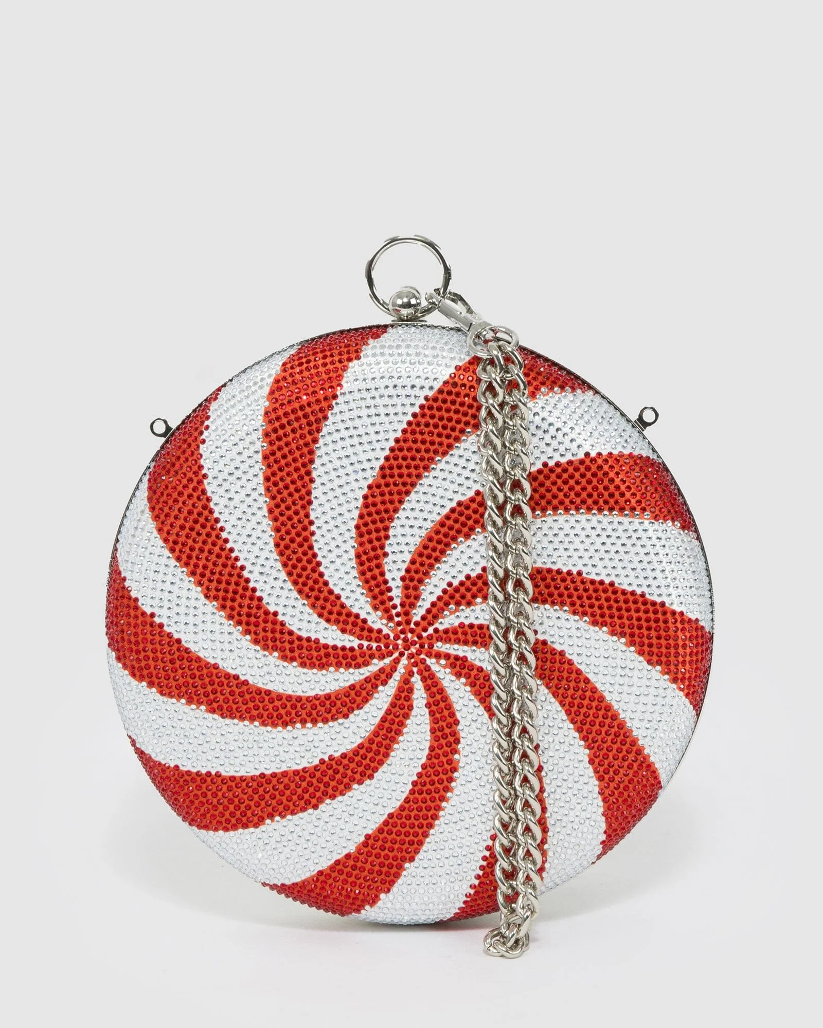Red Christmas Miley Clutch Bag