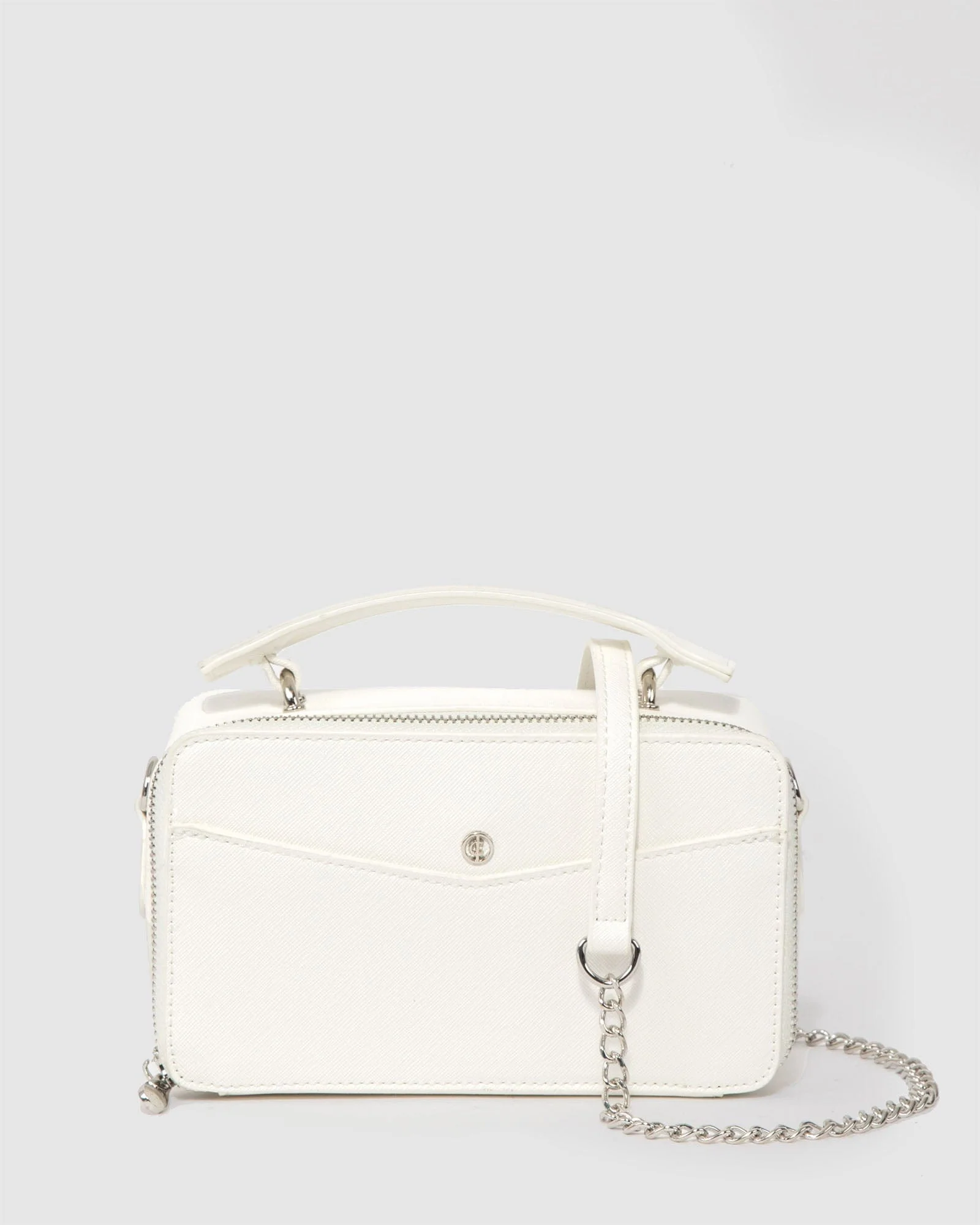 White Kiara Crossbody Bag