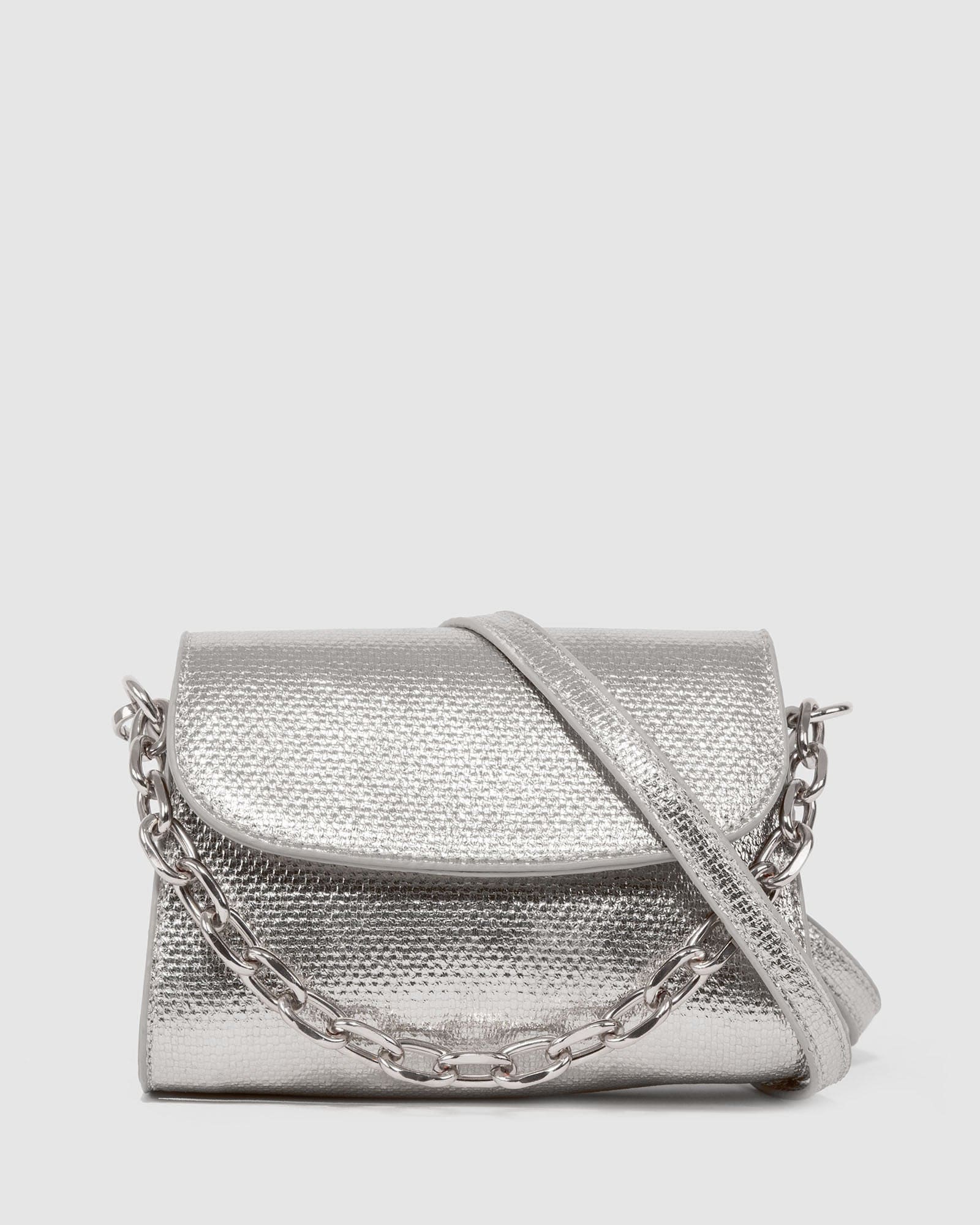Silver Winnie Crossbody Bag