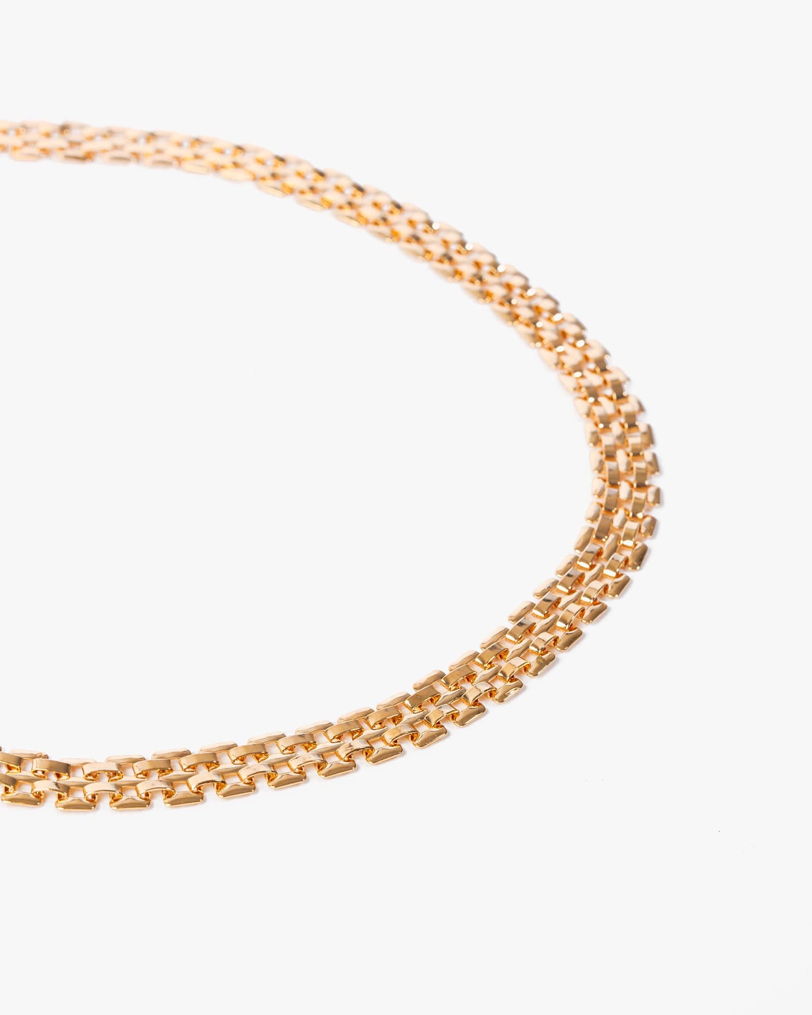 Gold Link Chain Necklace