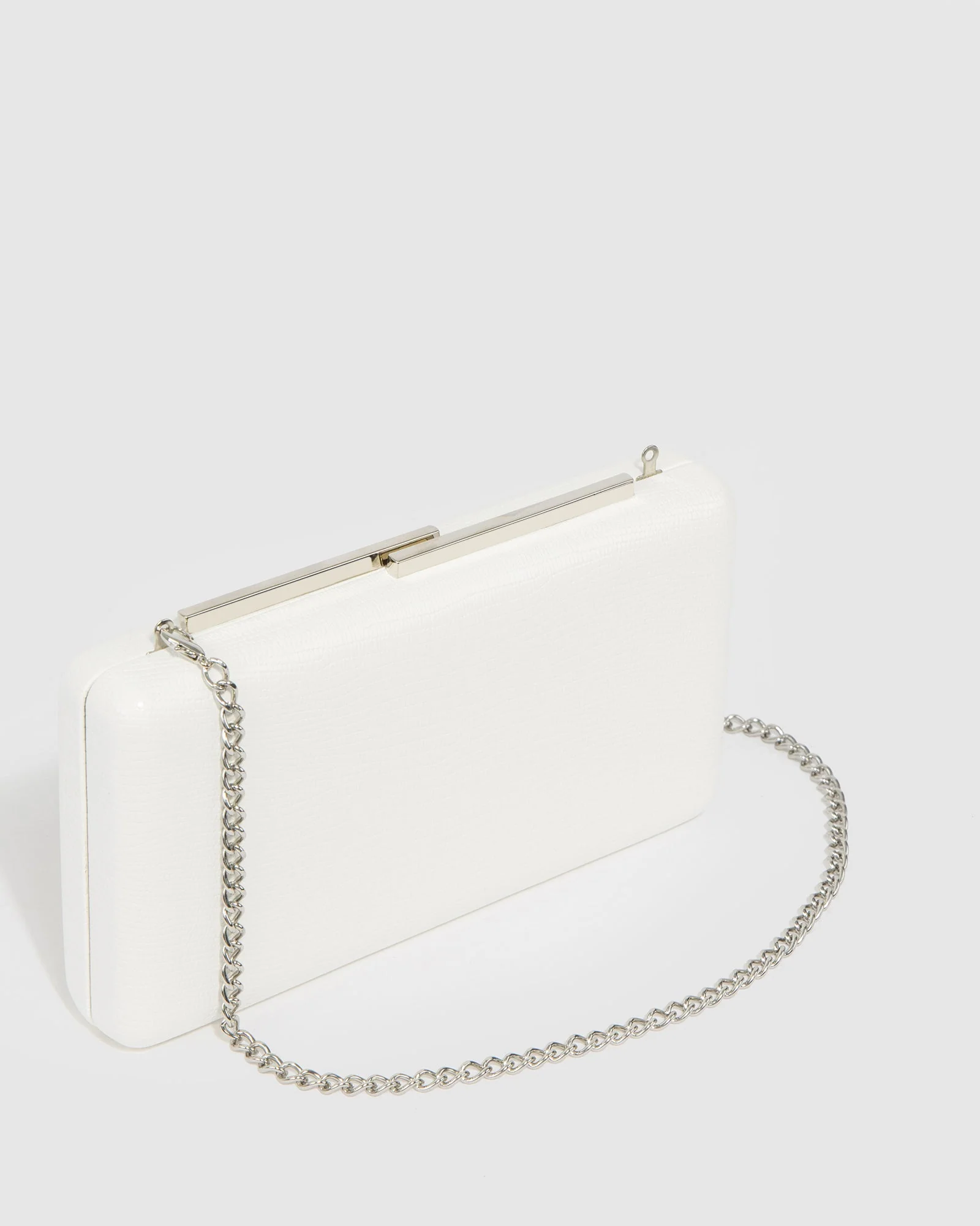 White Lulu Clutch Bag