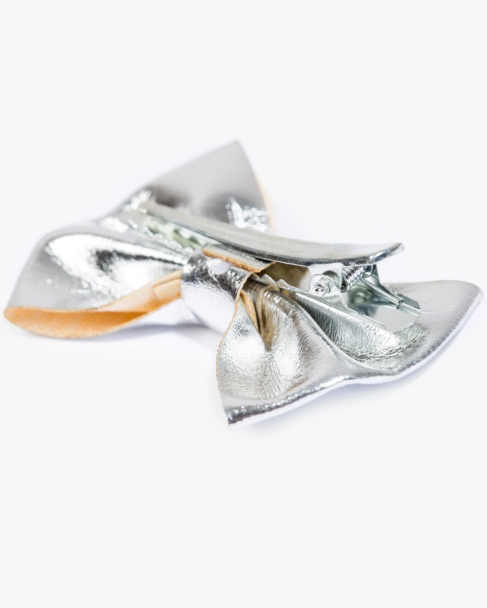 Silver 2 Pack Metallic Bows