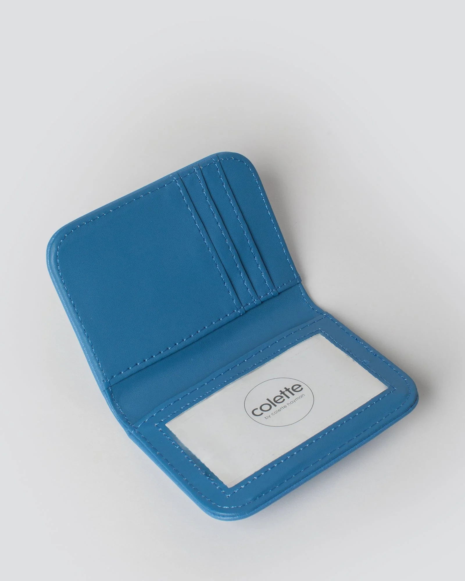 Blue Credit Card Purse