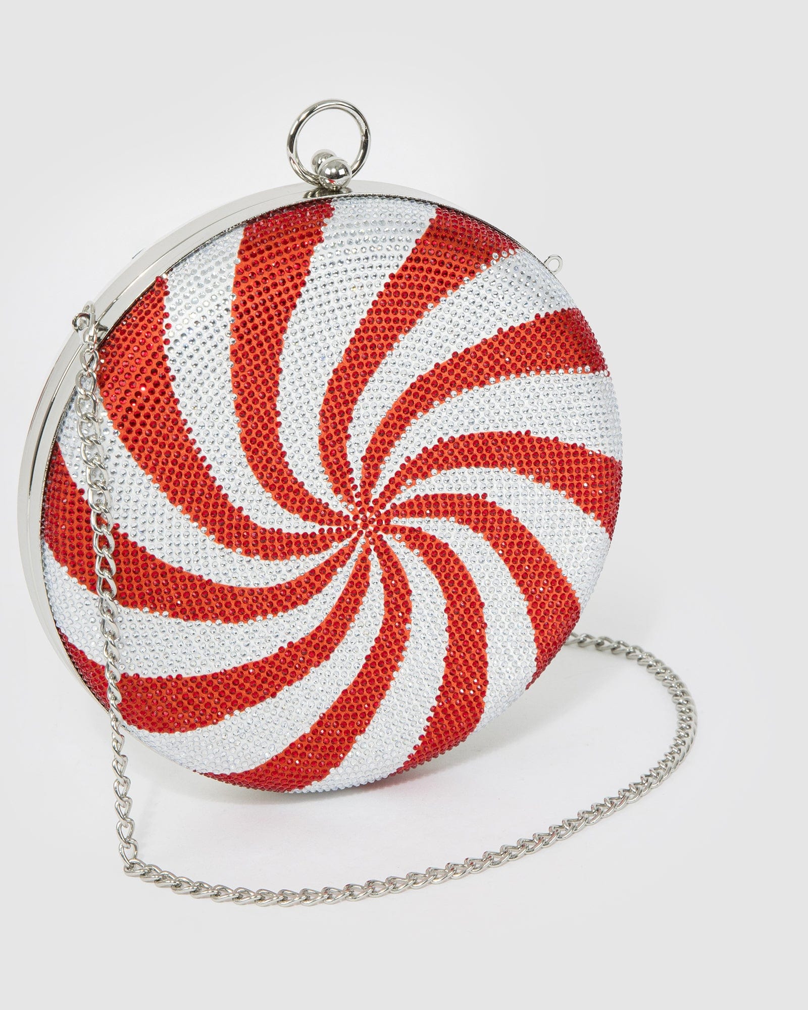 Red Christmas Miley Clutch Bag