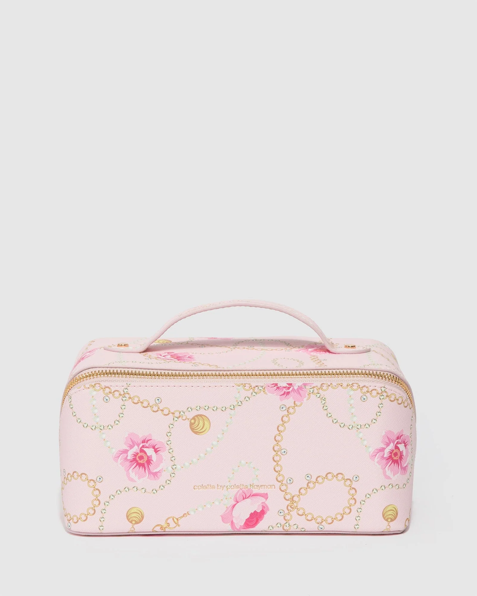 Print Fold Out Cosmetic Case