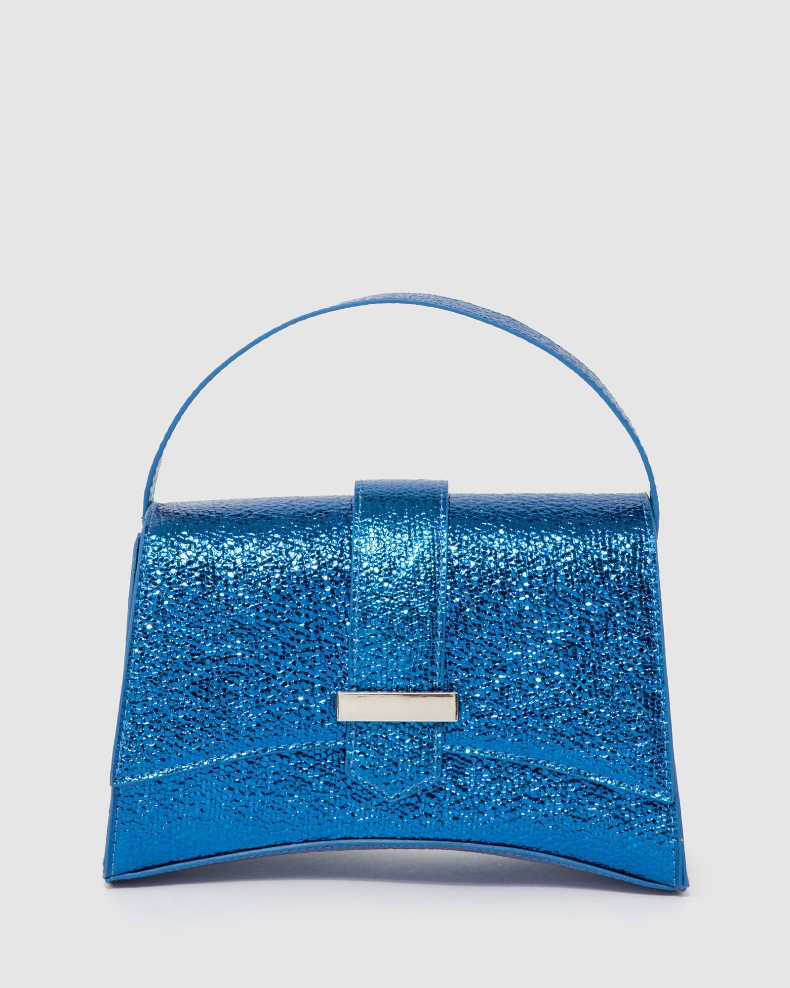 Blue Bonnie Top Handle Bag