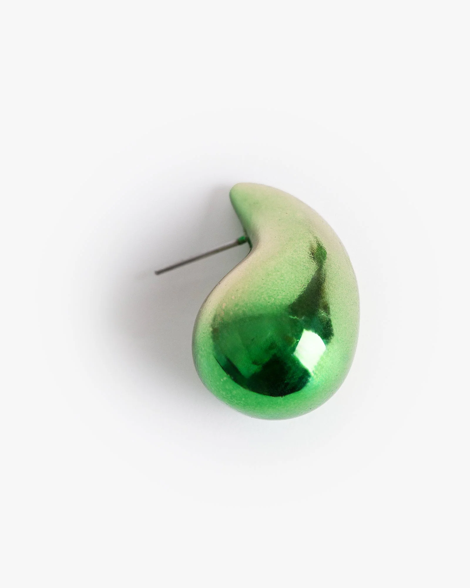 Green Ombre Tear Drop Earrings
