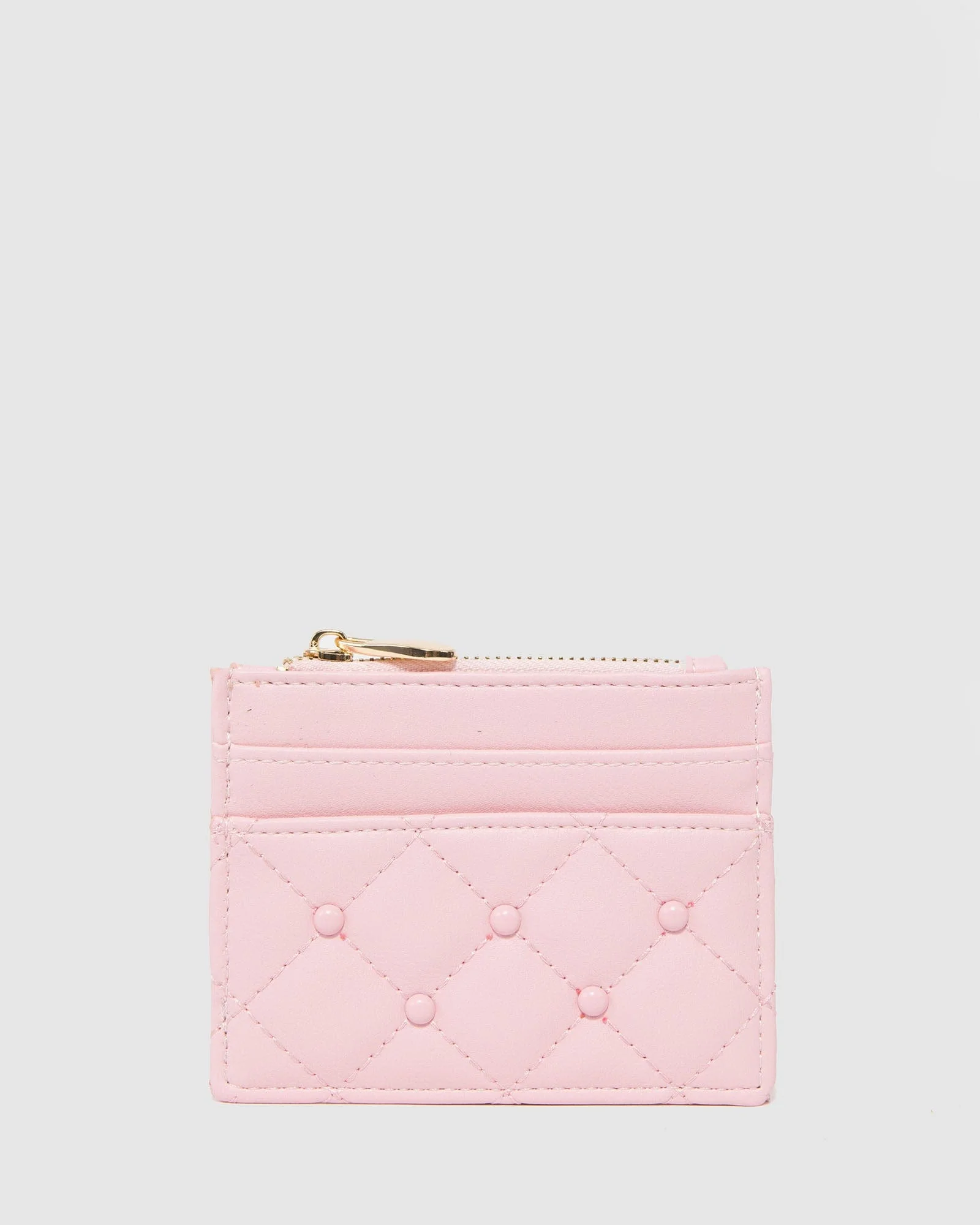 Pink Chiara Quilt Card Purse