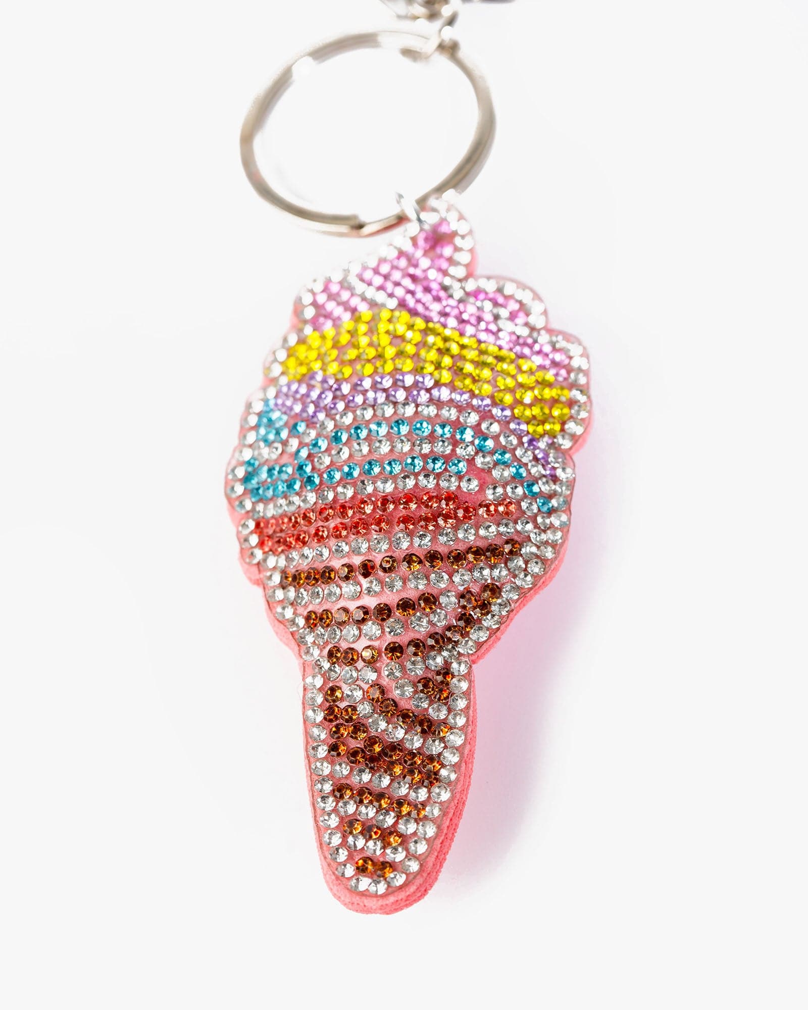 Multi Colour Ice-Cream Keyring