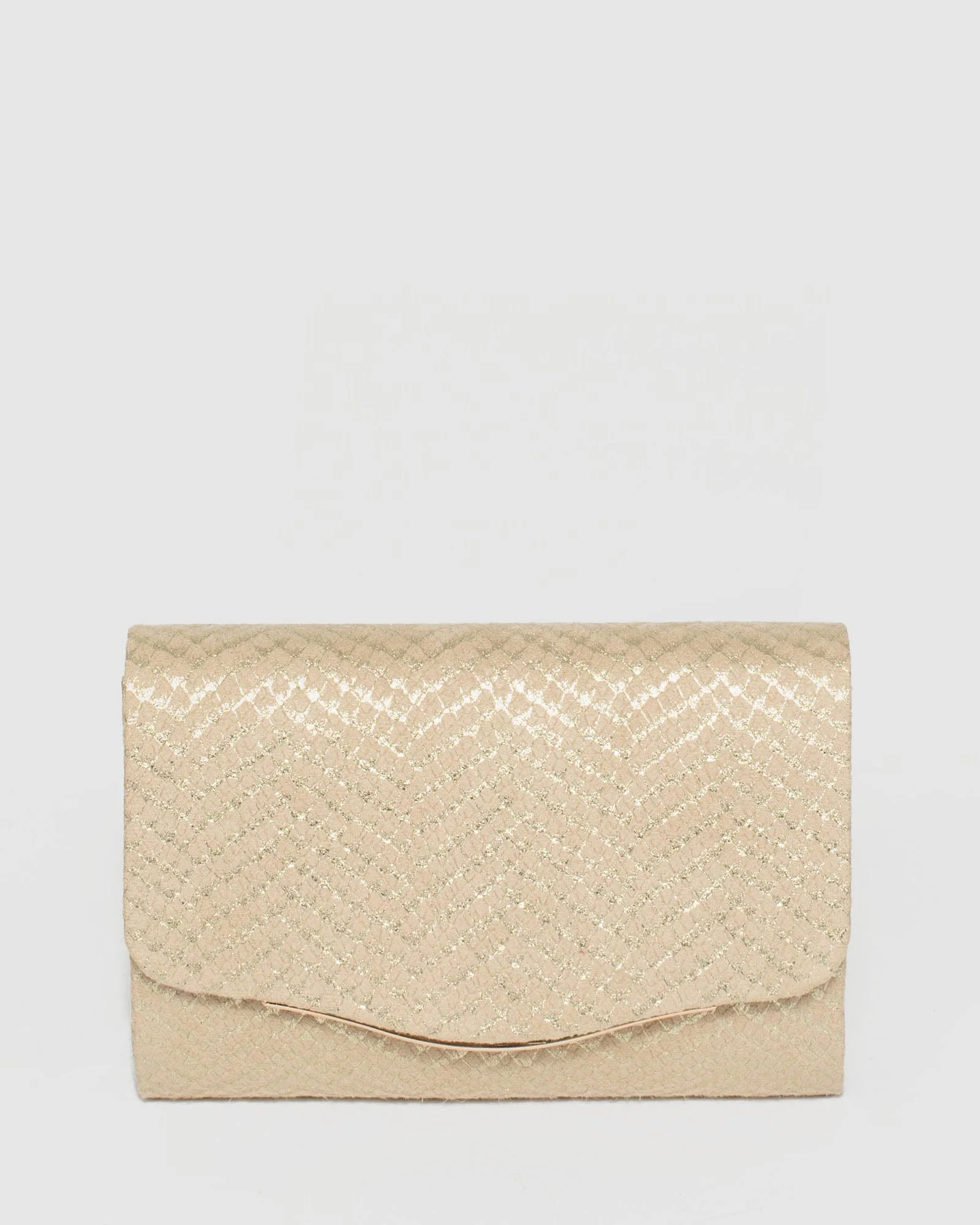 Gold Adele Evening Clutch Bag