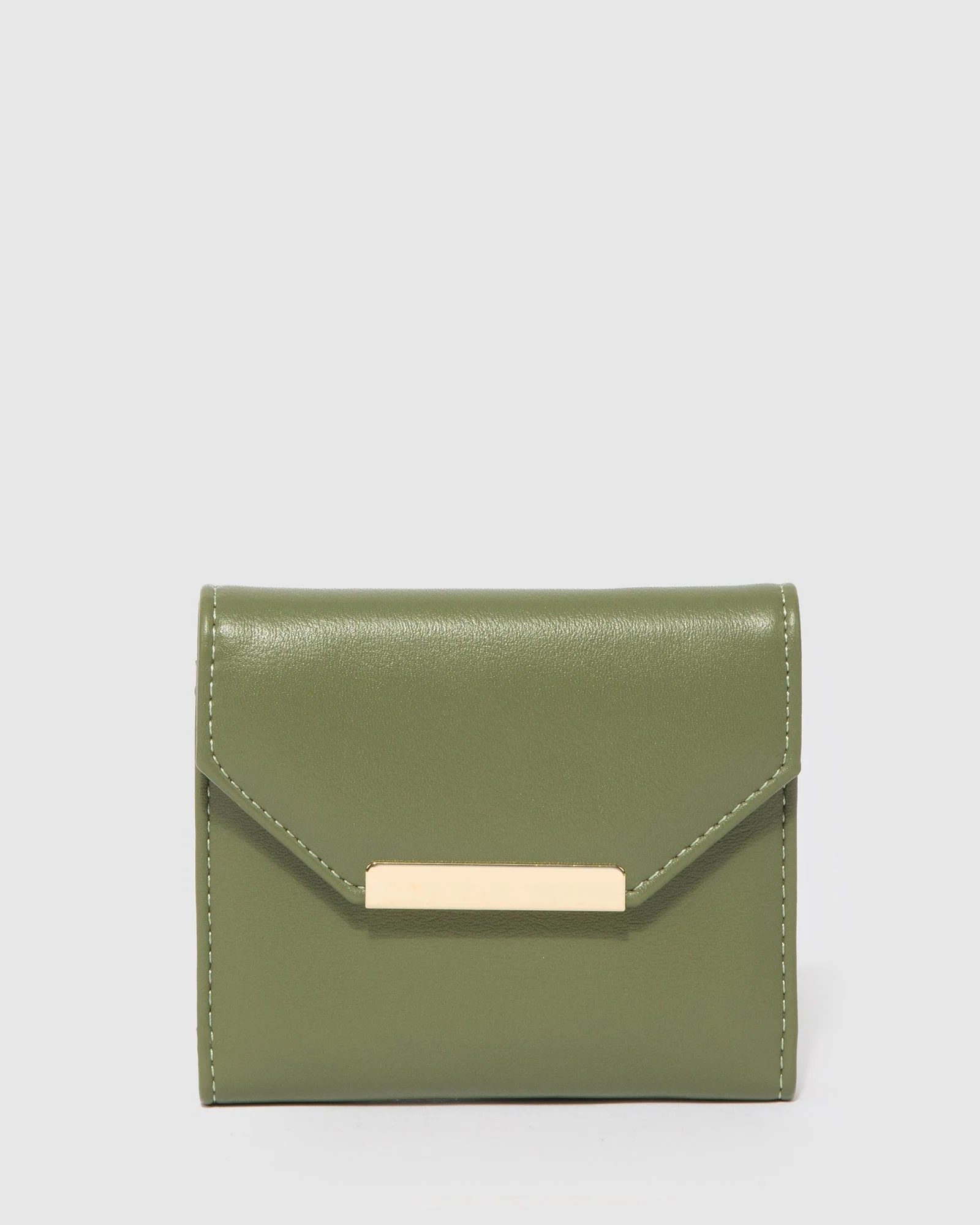 Green Blake Weave Wallet