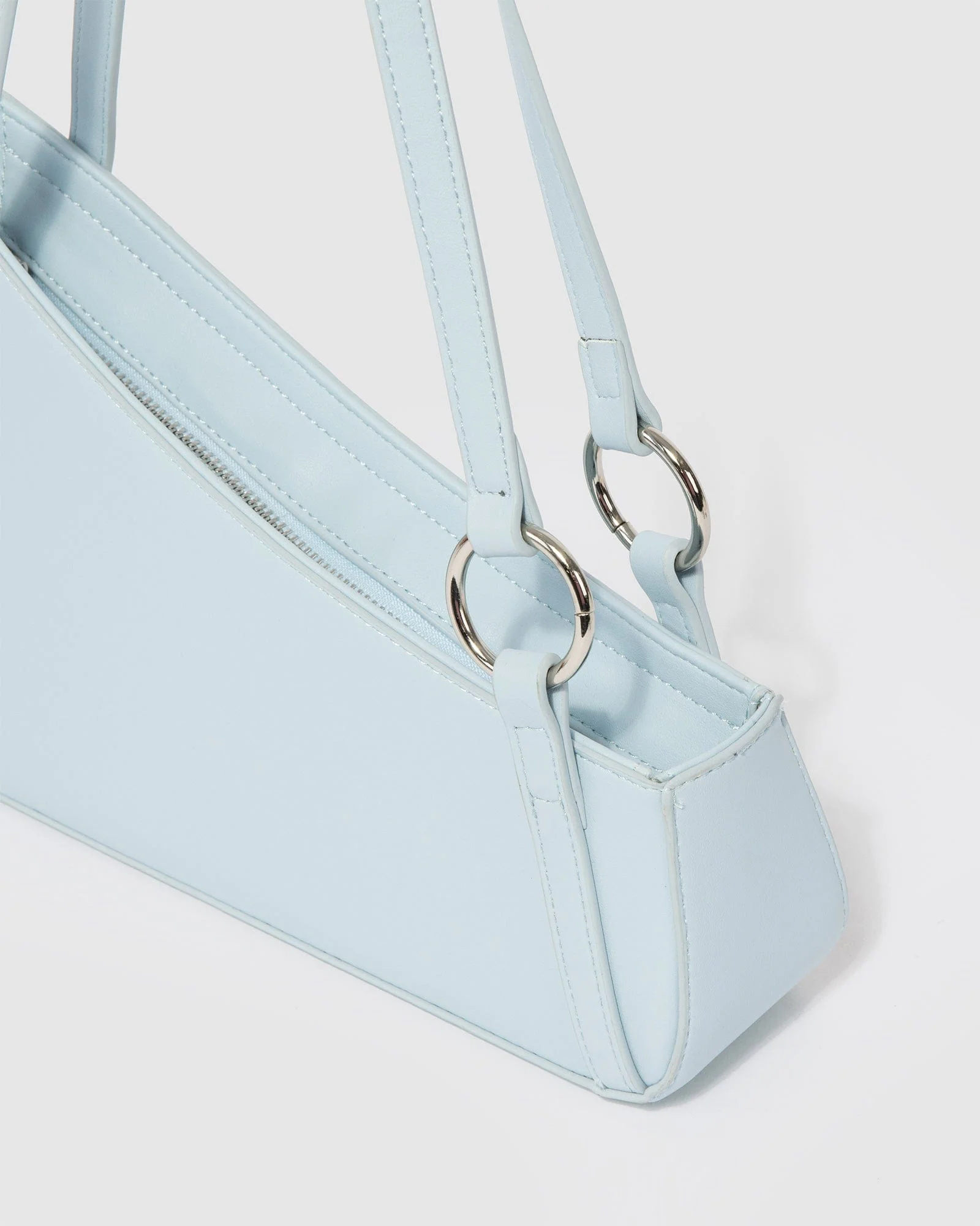 Blue Kai Asymmetrical Shoulder Bag