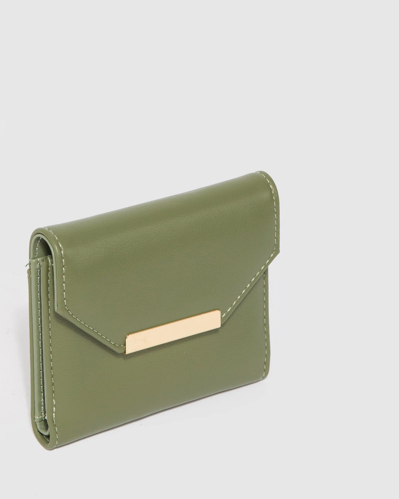 Green Blake Weave Wallet