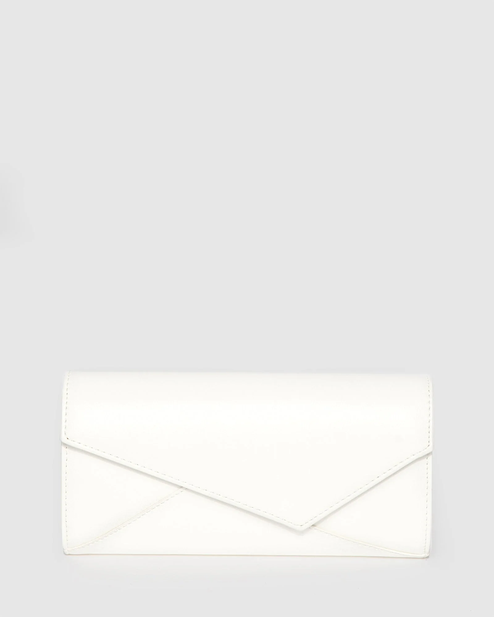 White Maribel Clutch Bag