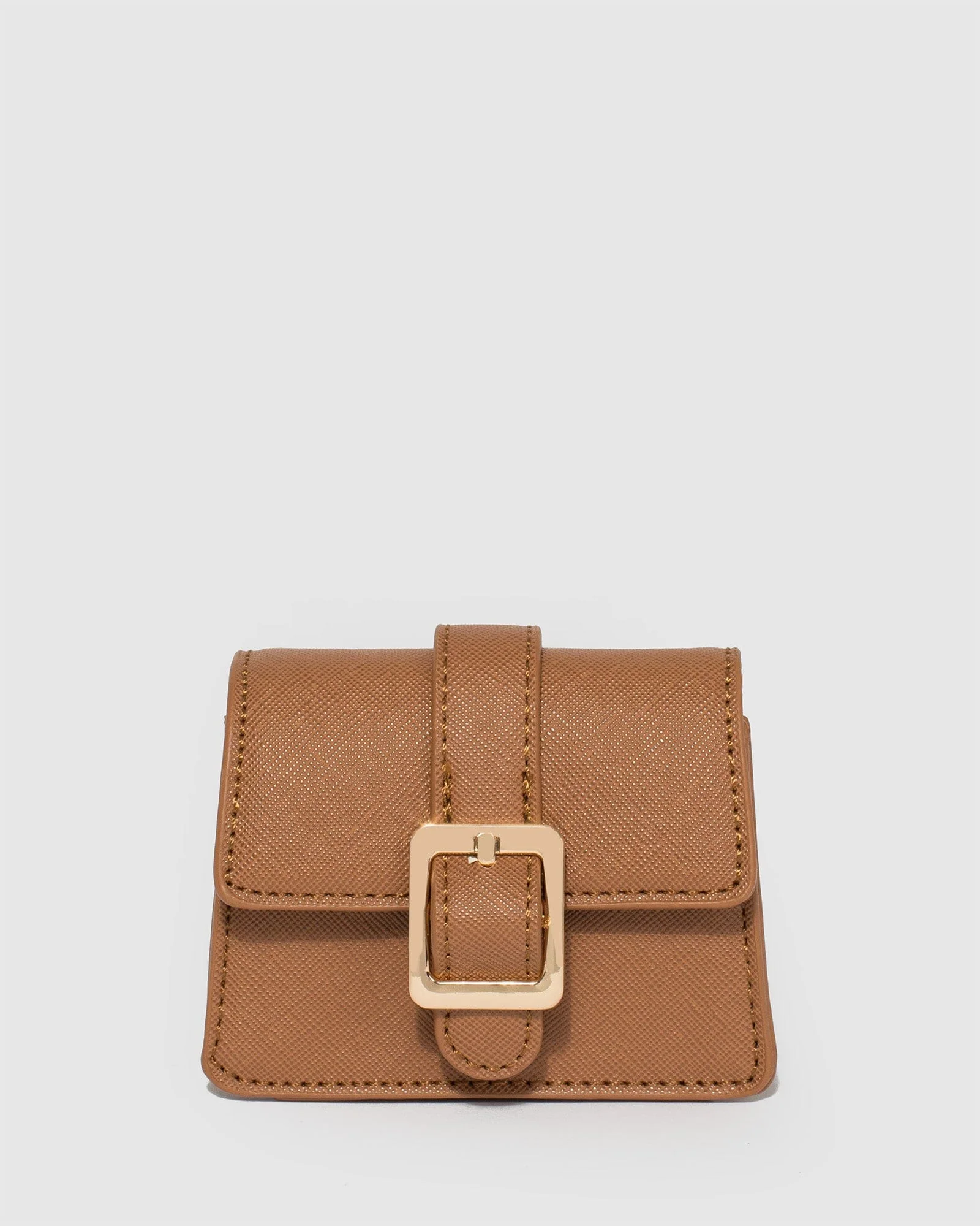 Caramel Mini Rachel Keyring Purse