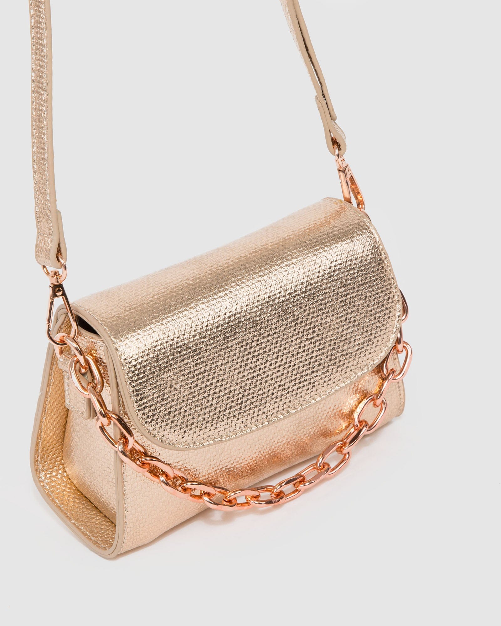 Rose Gold Winnie Crossbody Bag