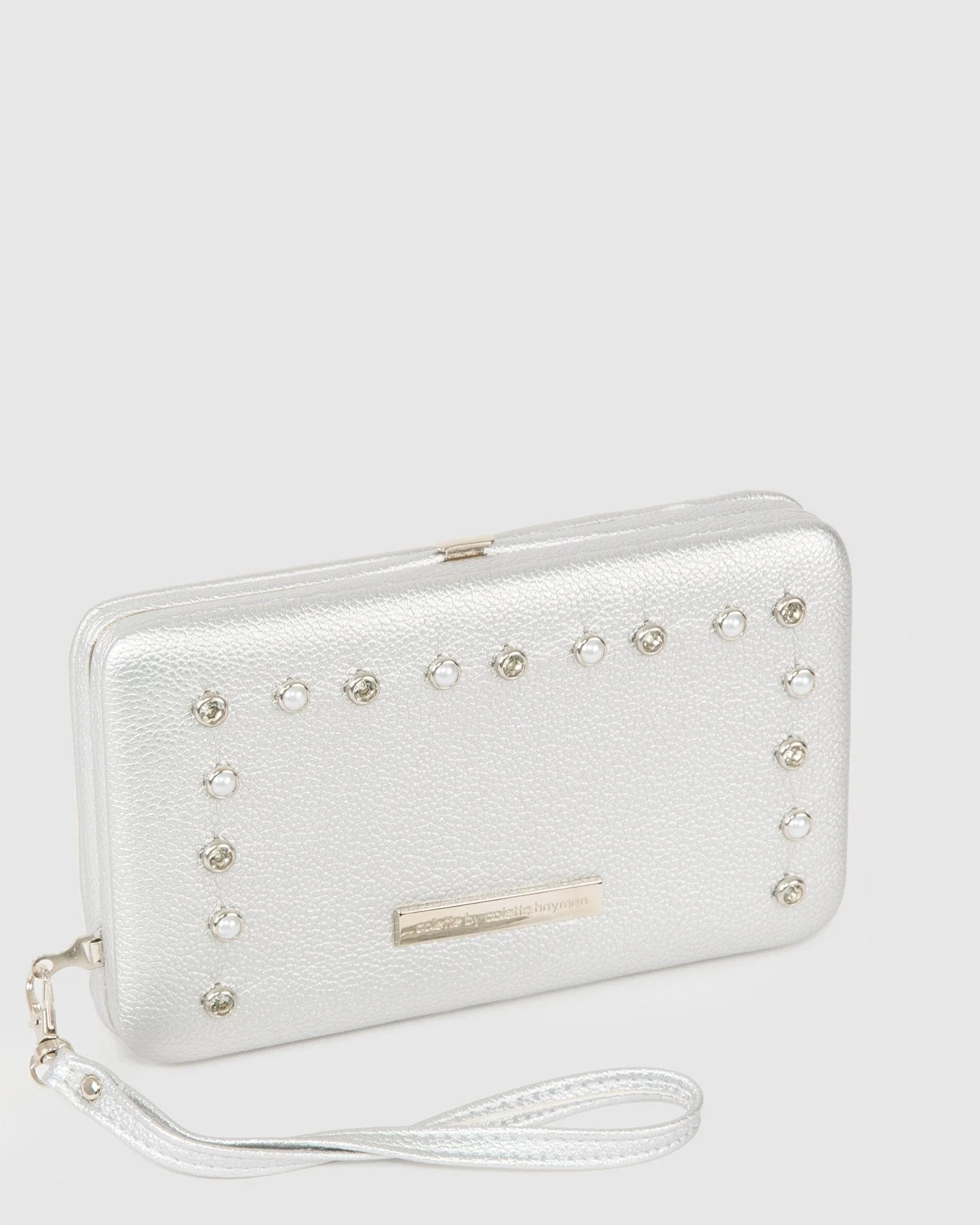 Silver Eve Crystal Wallet