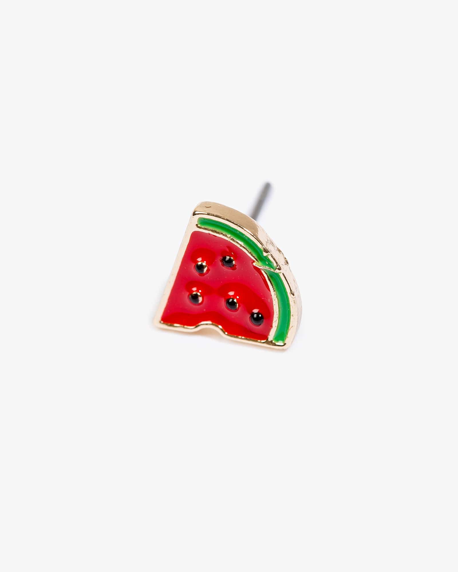 Red Watermelon Stud Earrings
