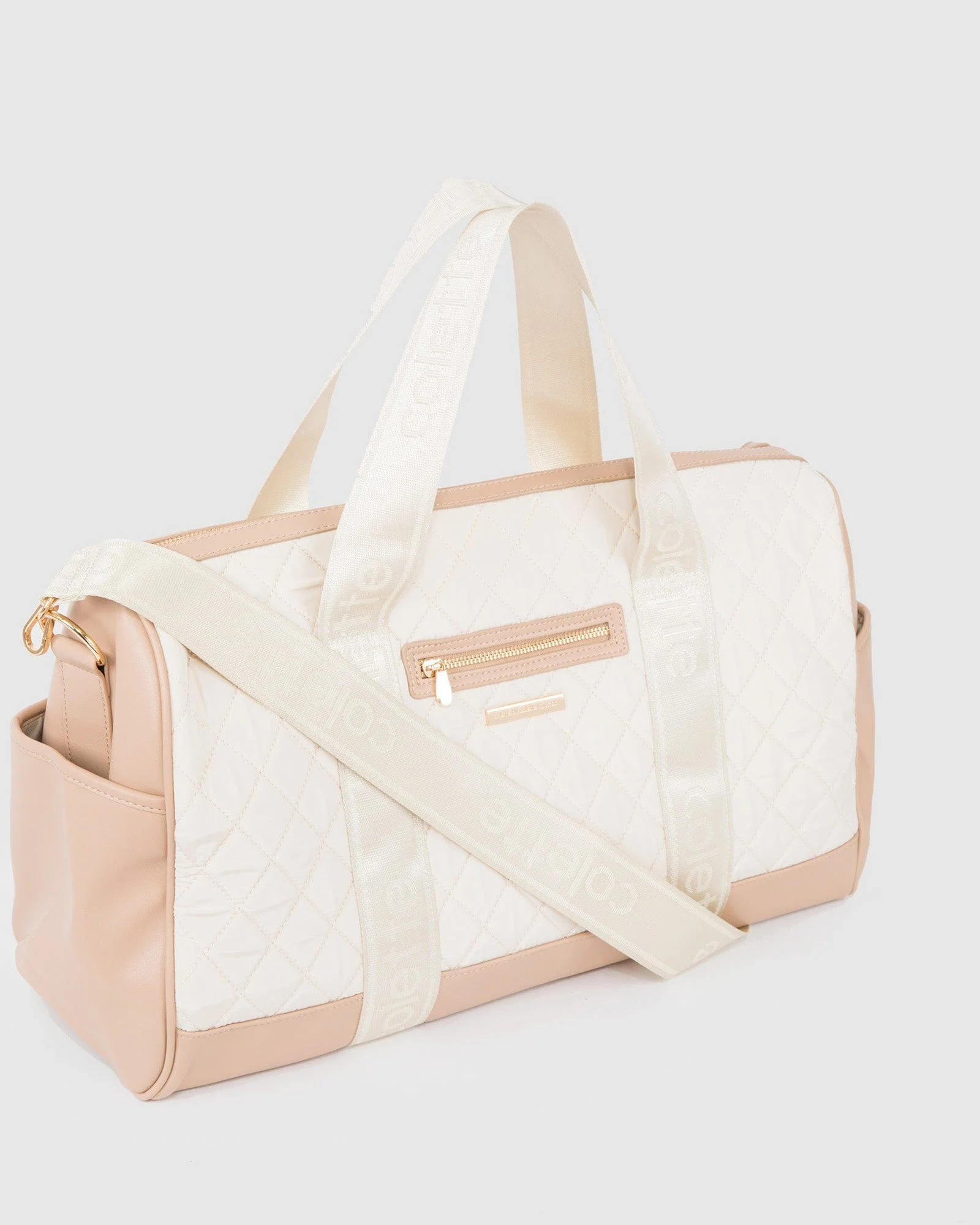 Multi Colour Adeline Quilt Weekender Bag