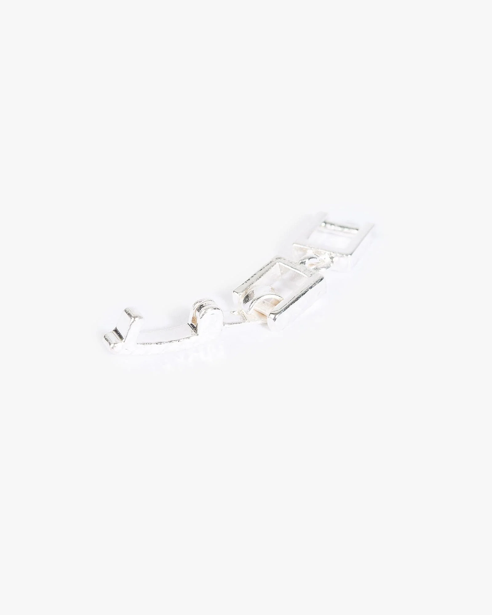 Silver Tennis Bracelet Extension Clasp