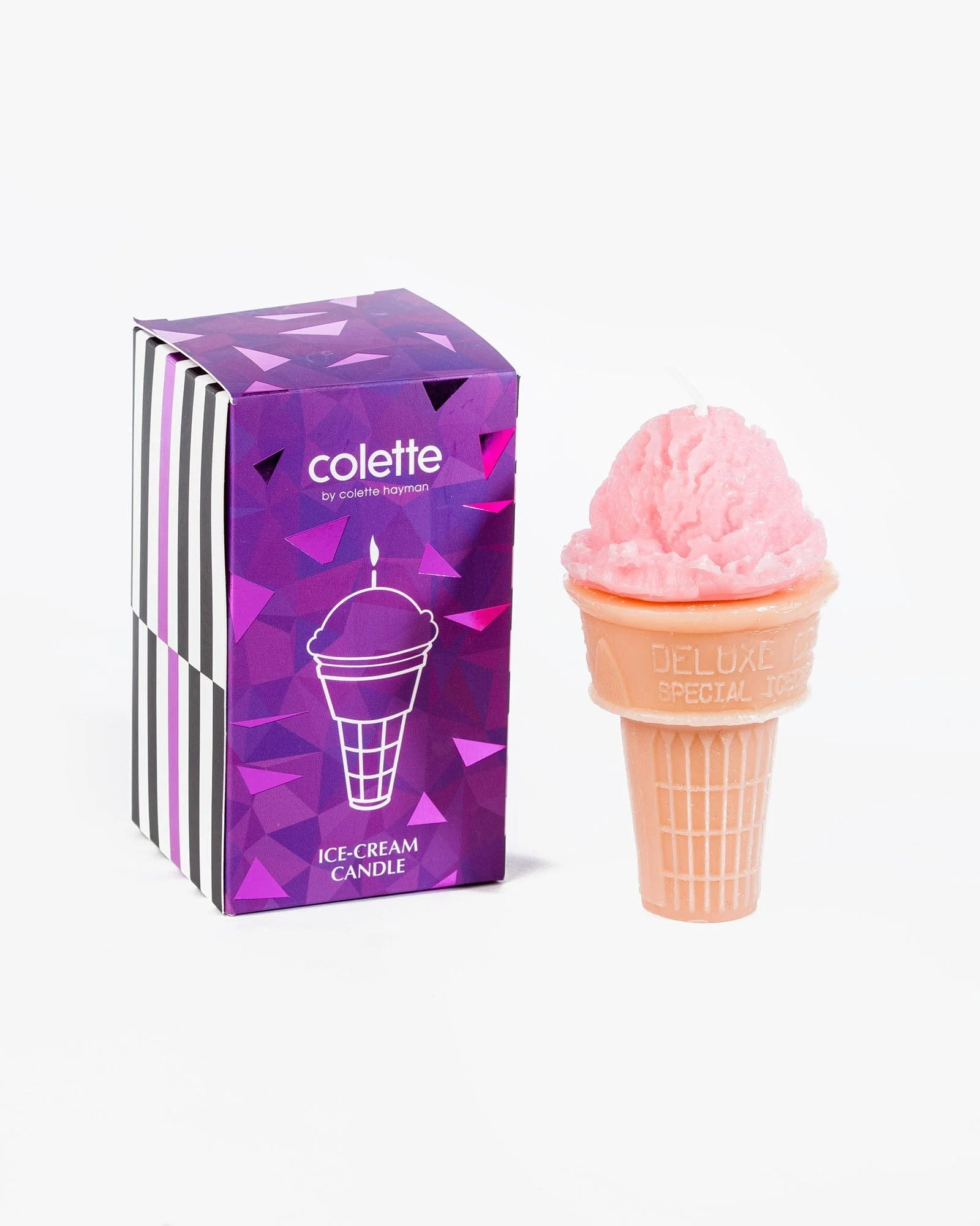 Multi Colour Ice-Cream Candle