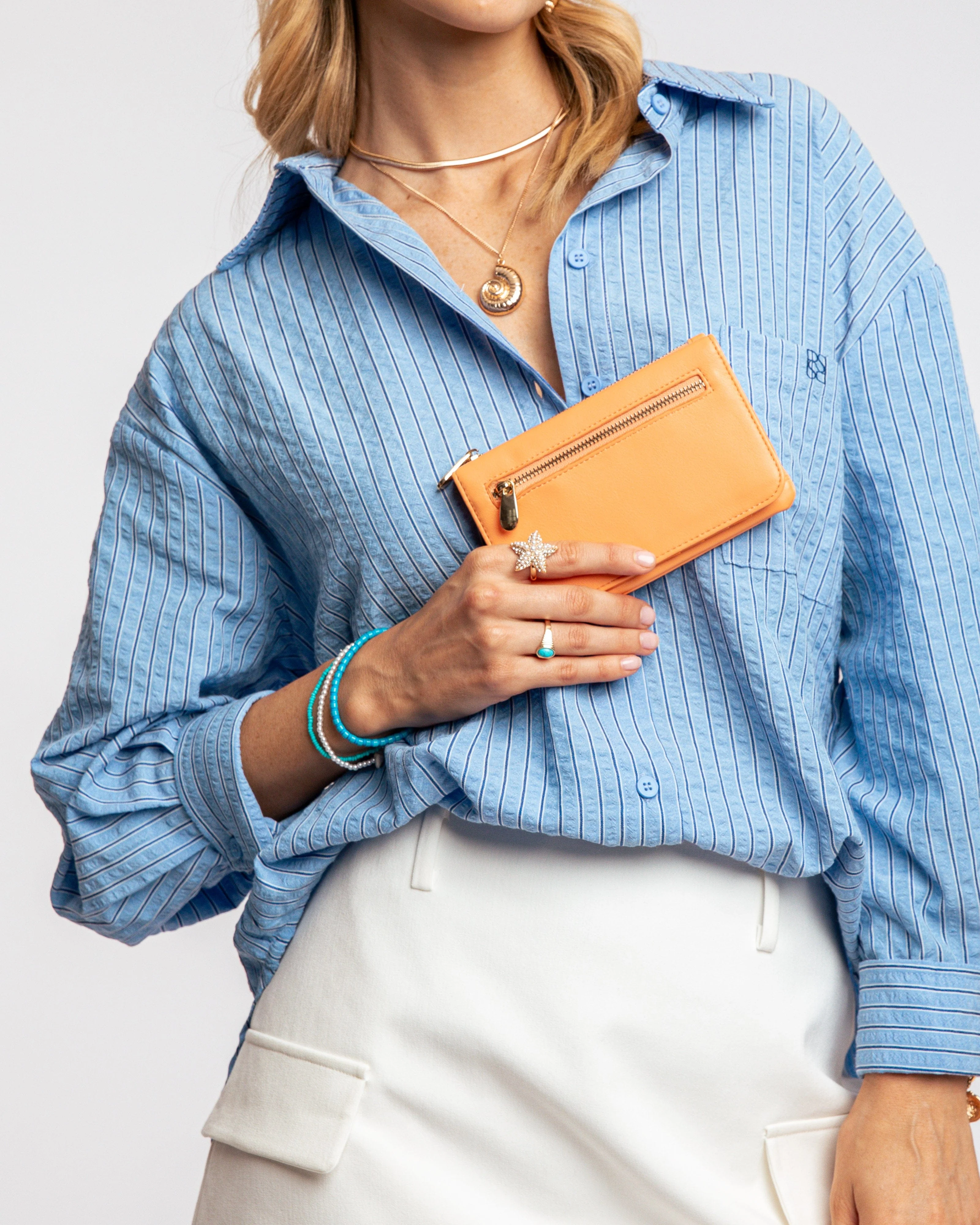 Tangerine Victoria Mini Purse