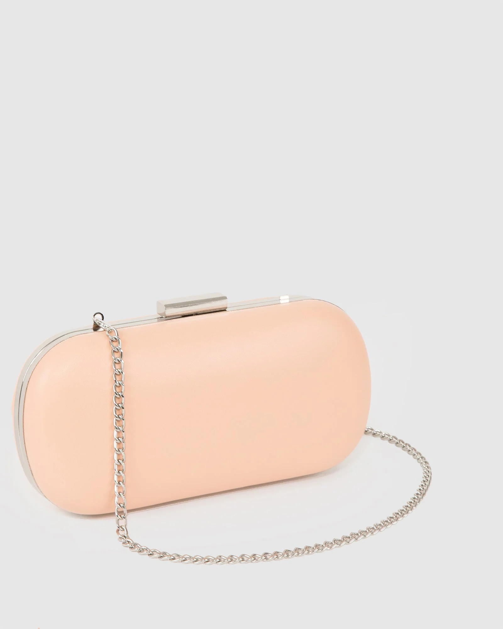 Natural Monika Hardcase Clutch Bag