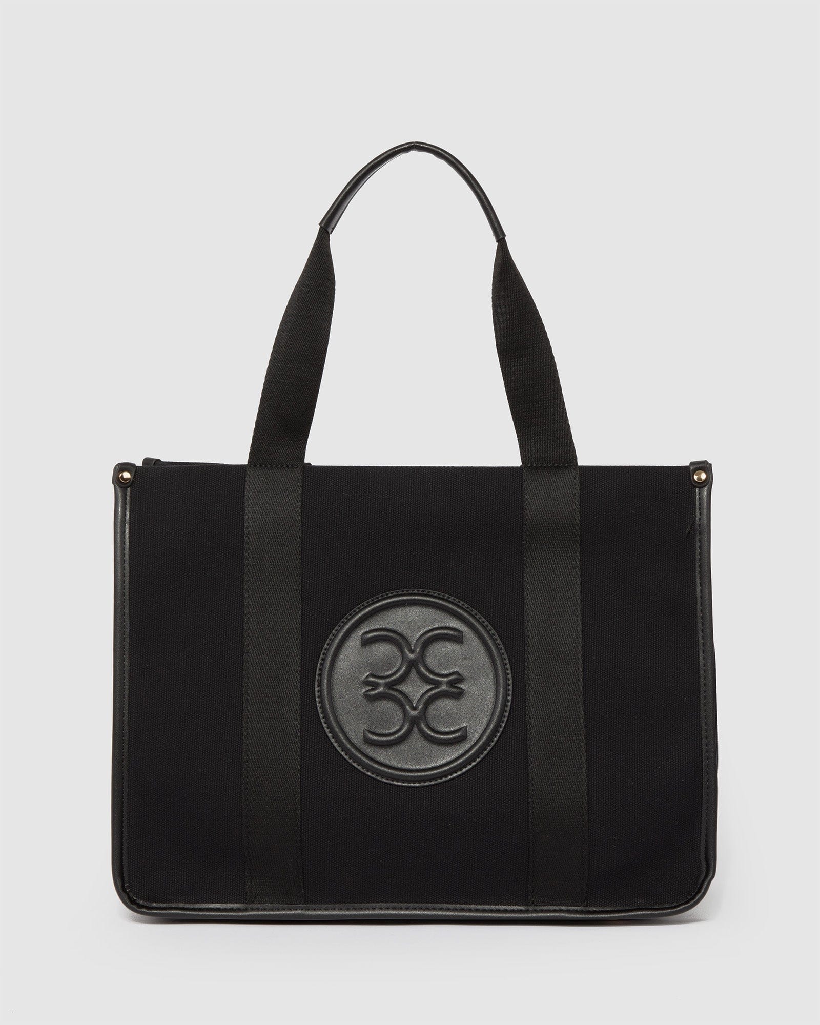 Black Wyomia Oversized Webbing Tote Bag