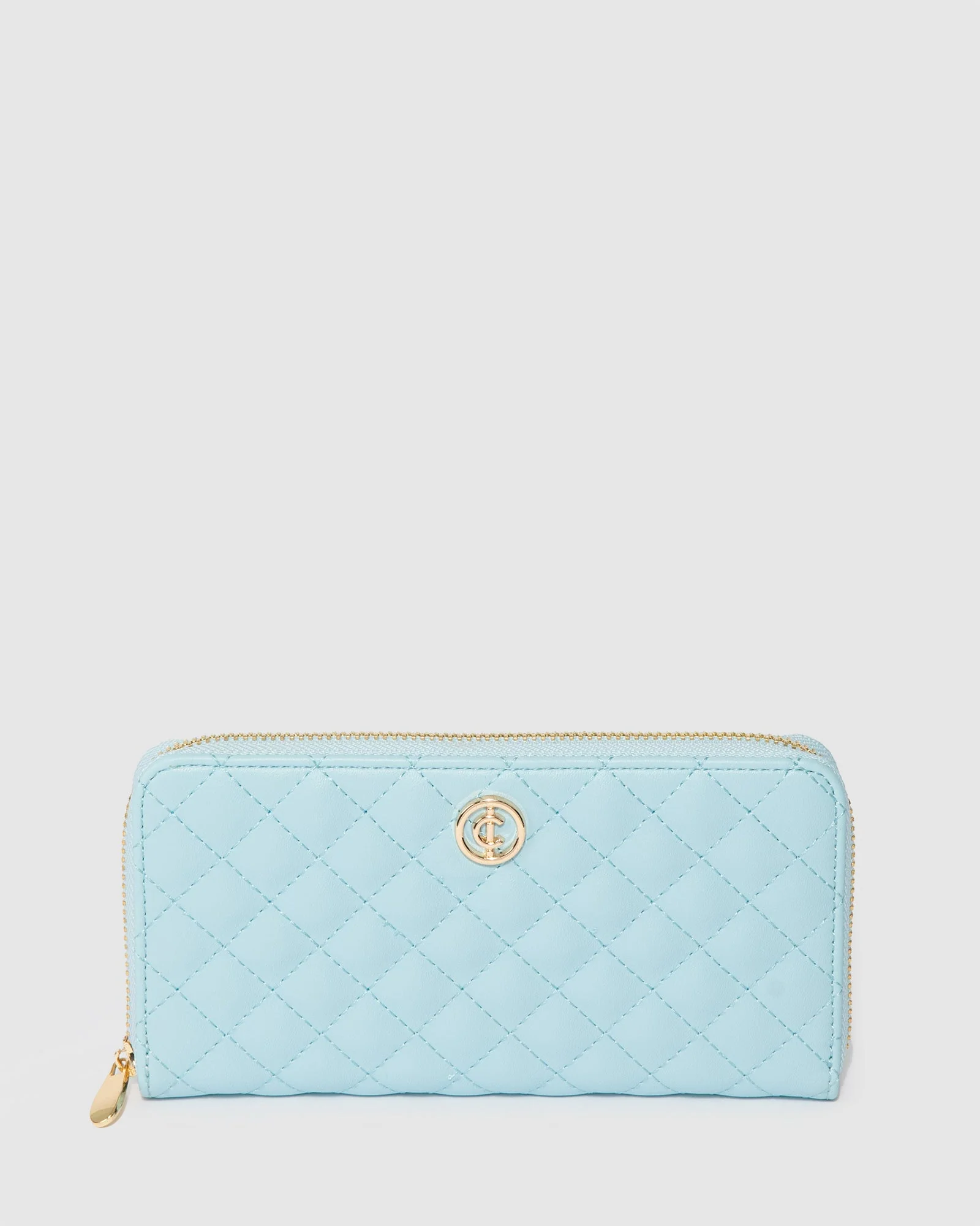 Blue Nina Plate Wallet