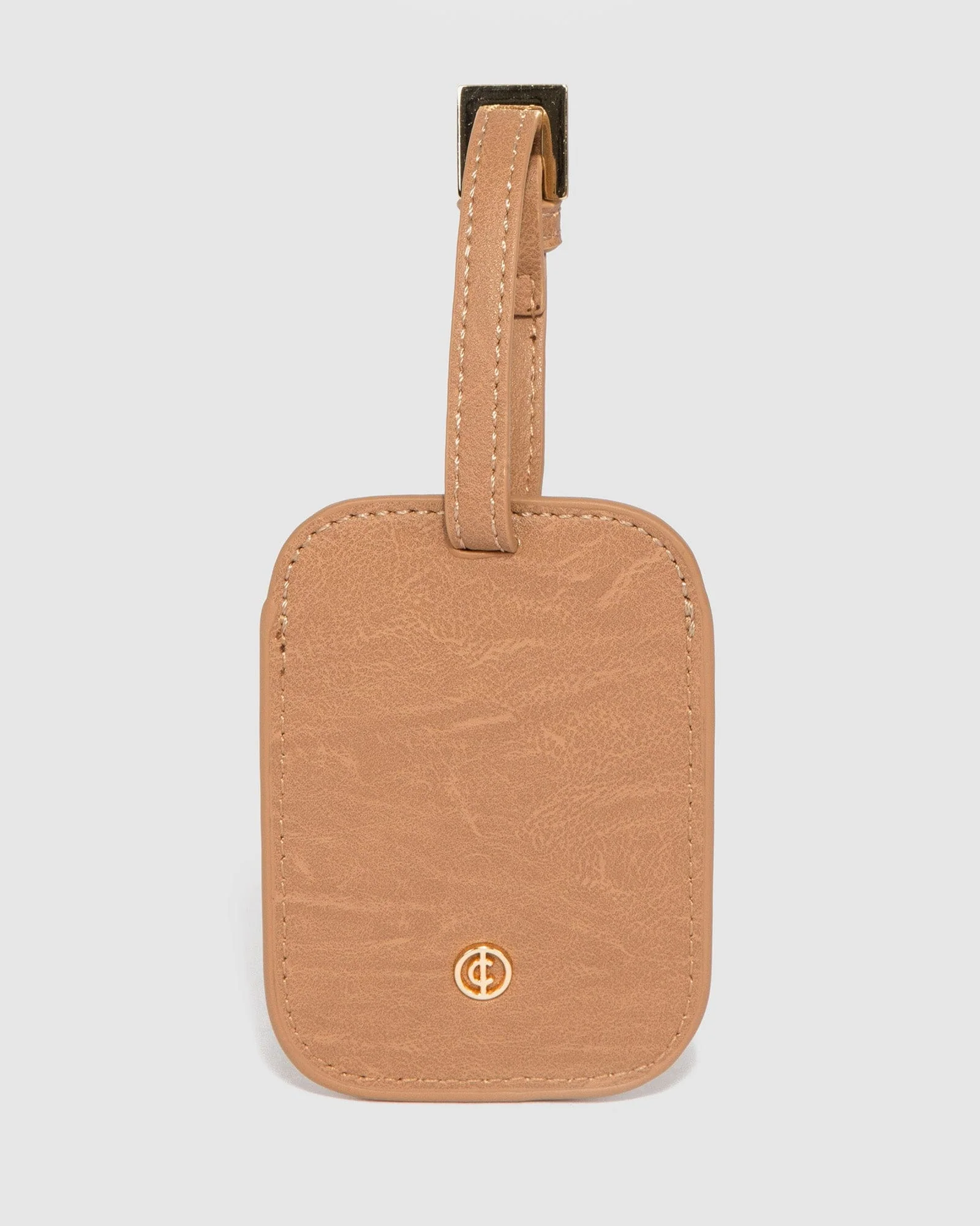 Caramel Classic Luggage Tag