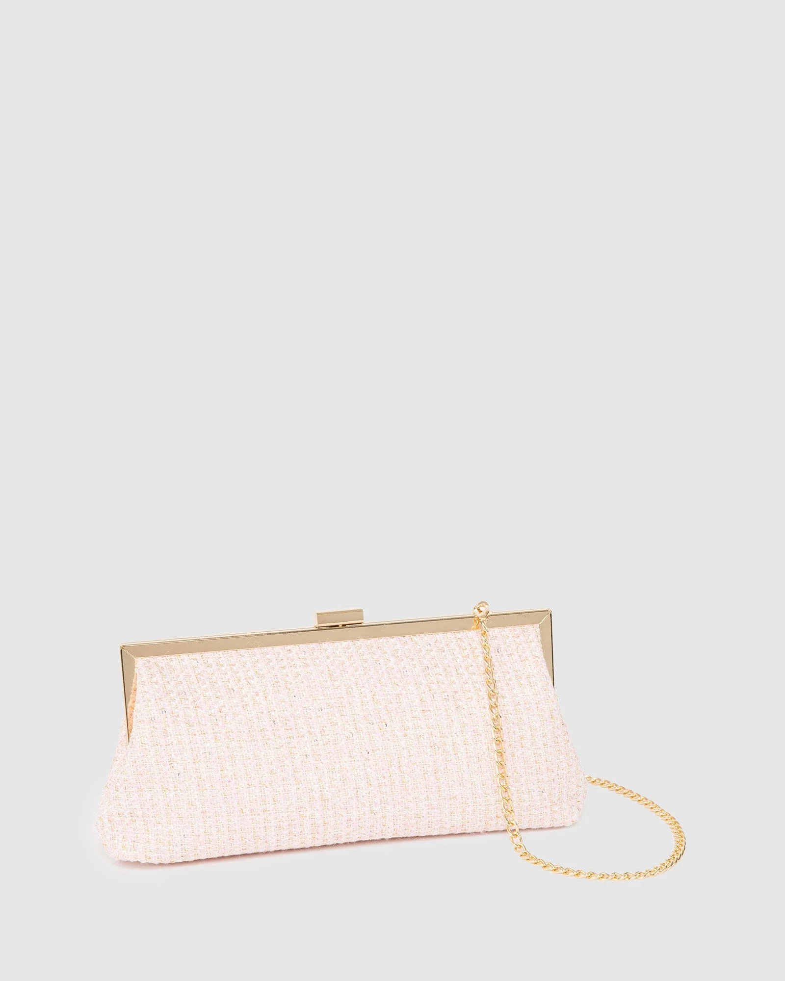 Pink Arya Clutch Bag