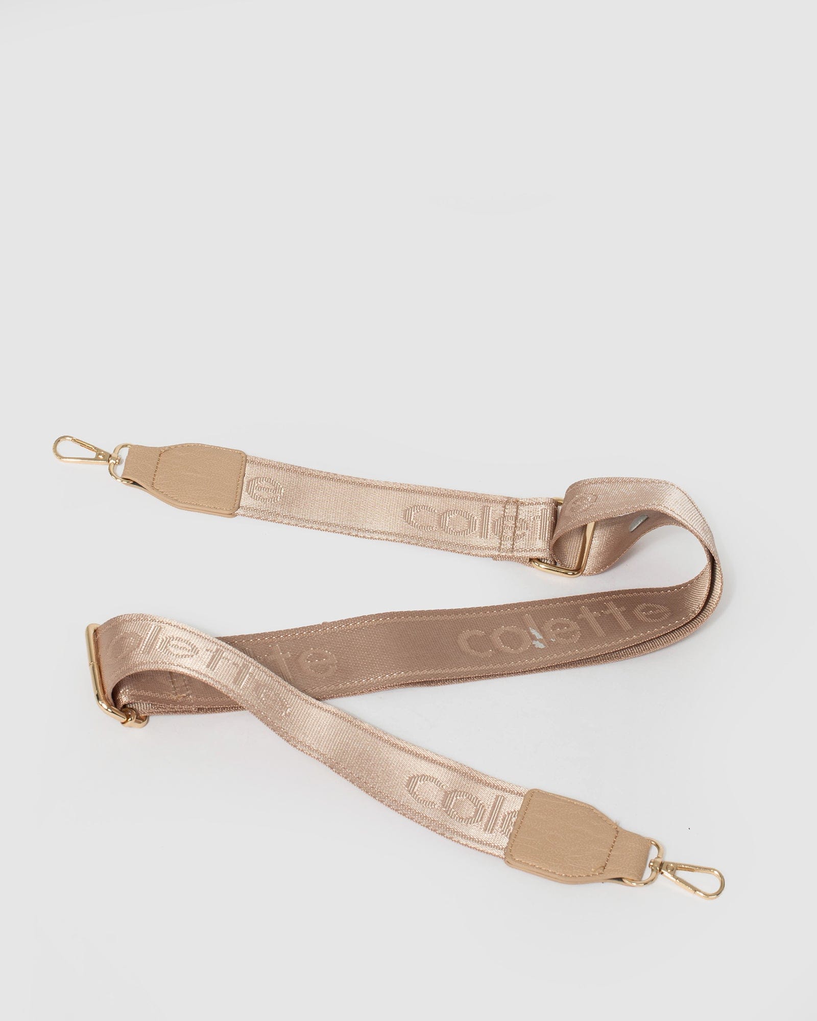 Nude Colette Branded Webbing Strap