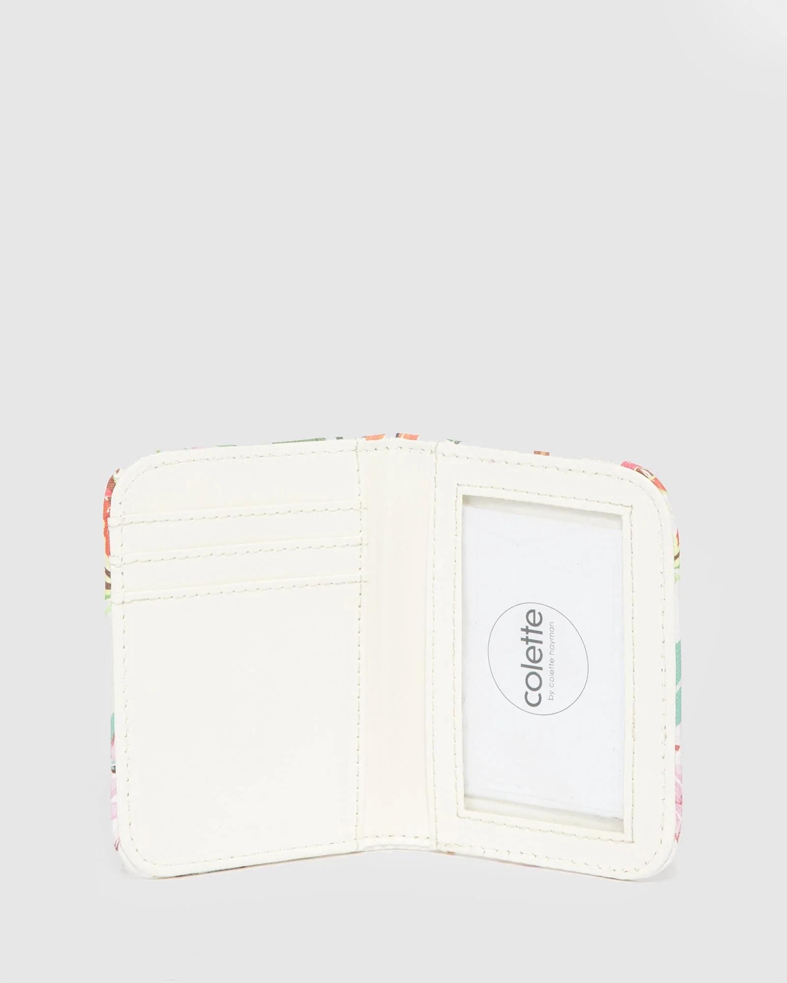 Floral Print Credit Card Purse