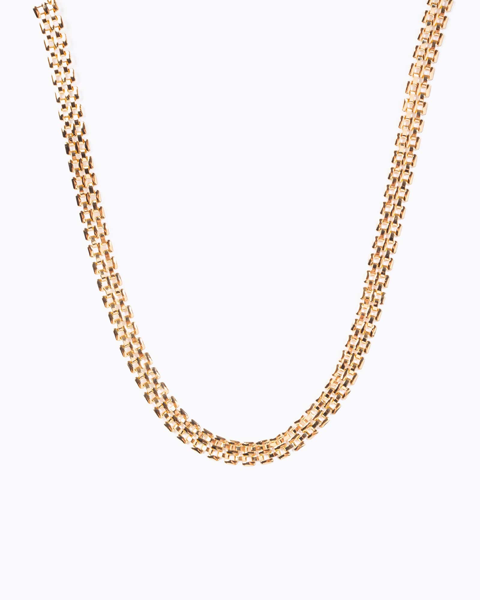 Gold Link Chain Necklace