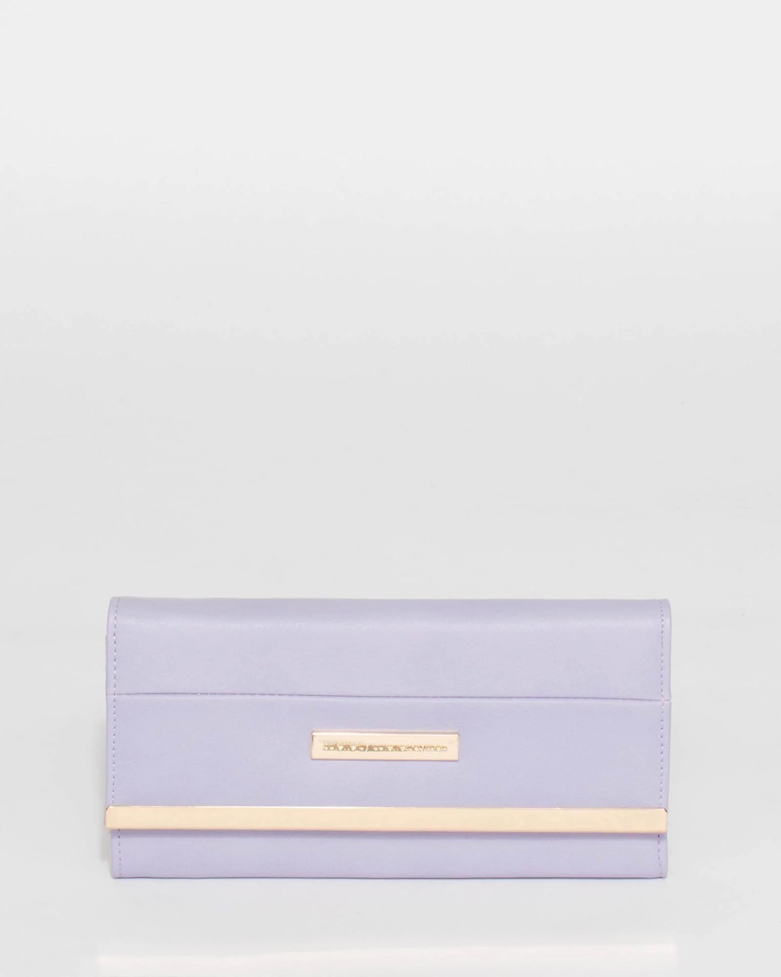 Purple Natalie Panel Wallet