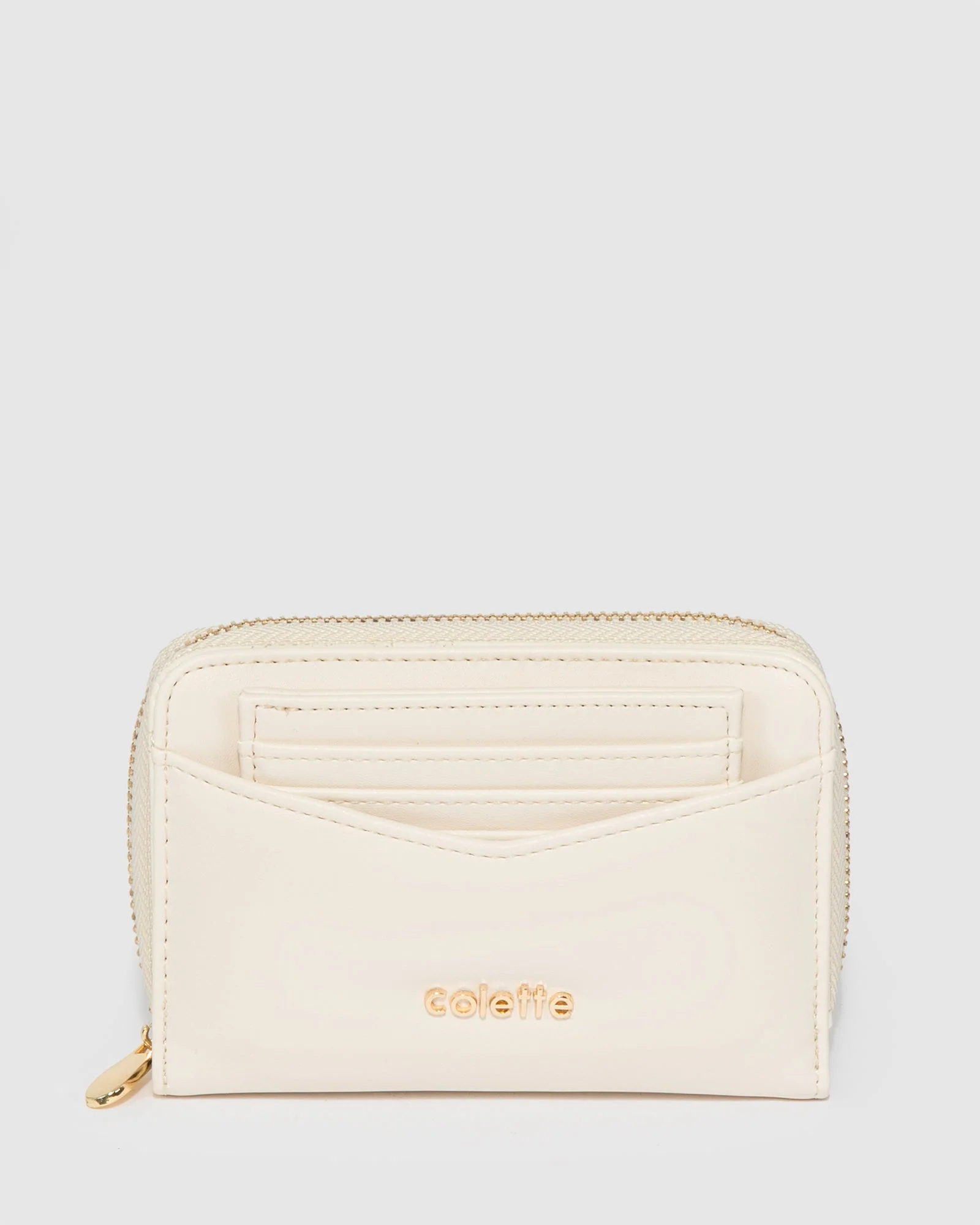 Ivory Cherri Logo Wallet