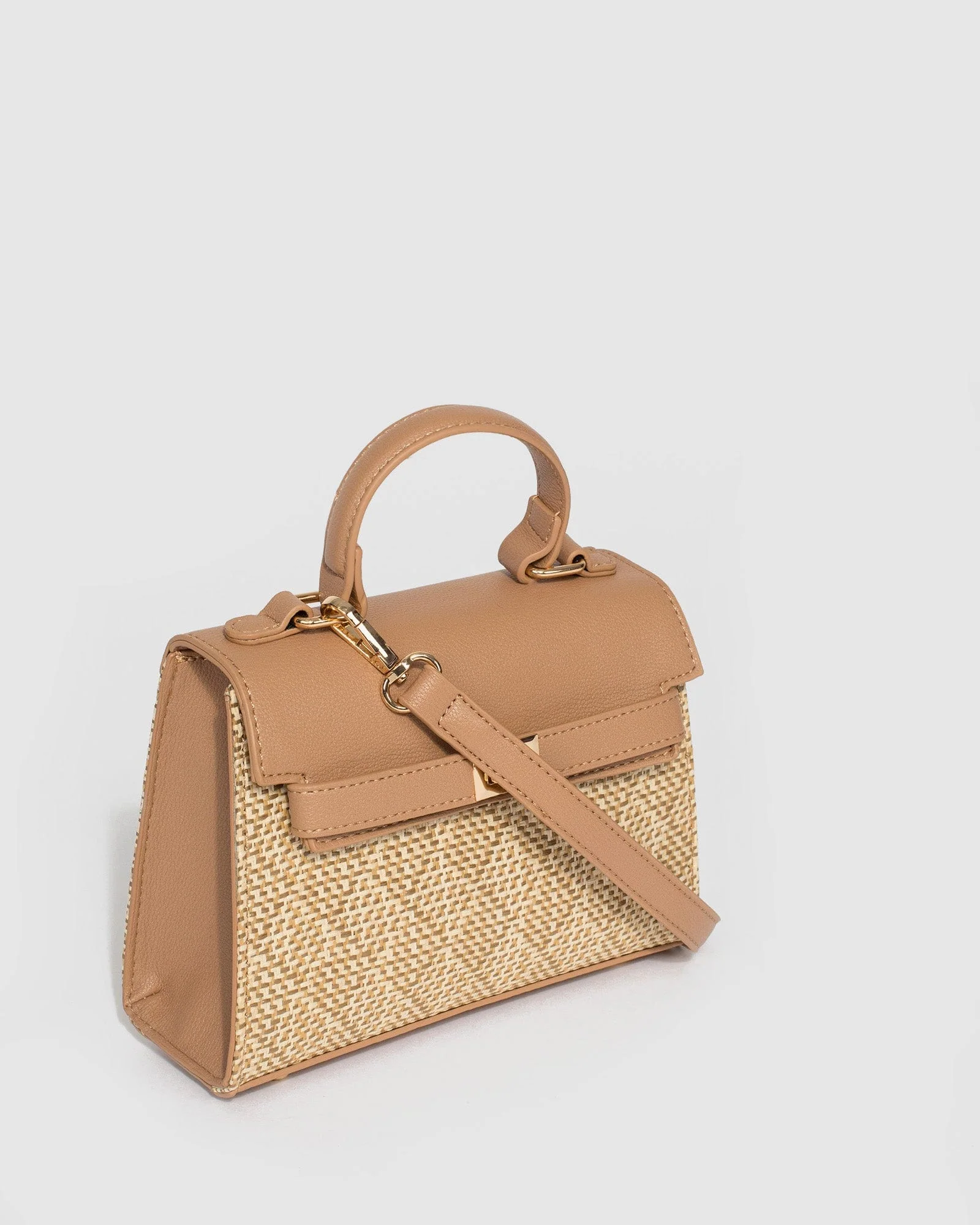Nude Lareina Top Handle Mini Bag