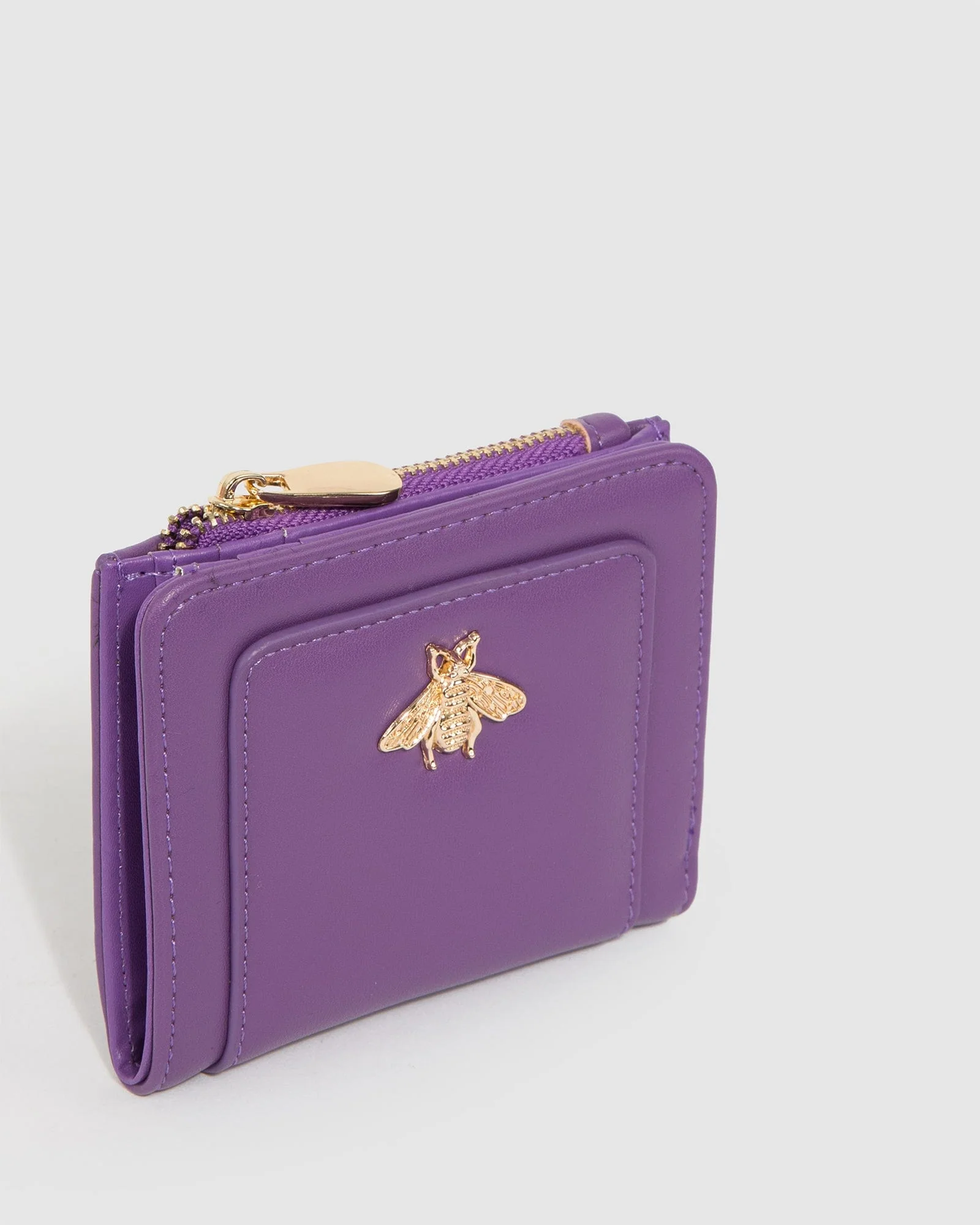 Purple Han Mini Bee Wallet