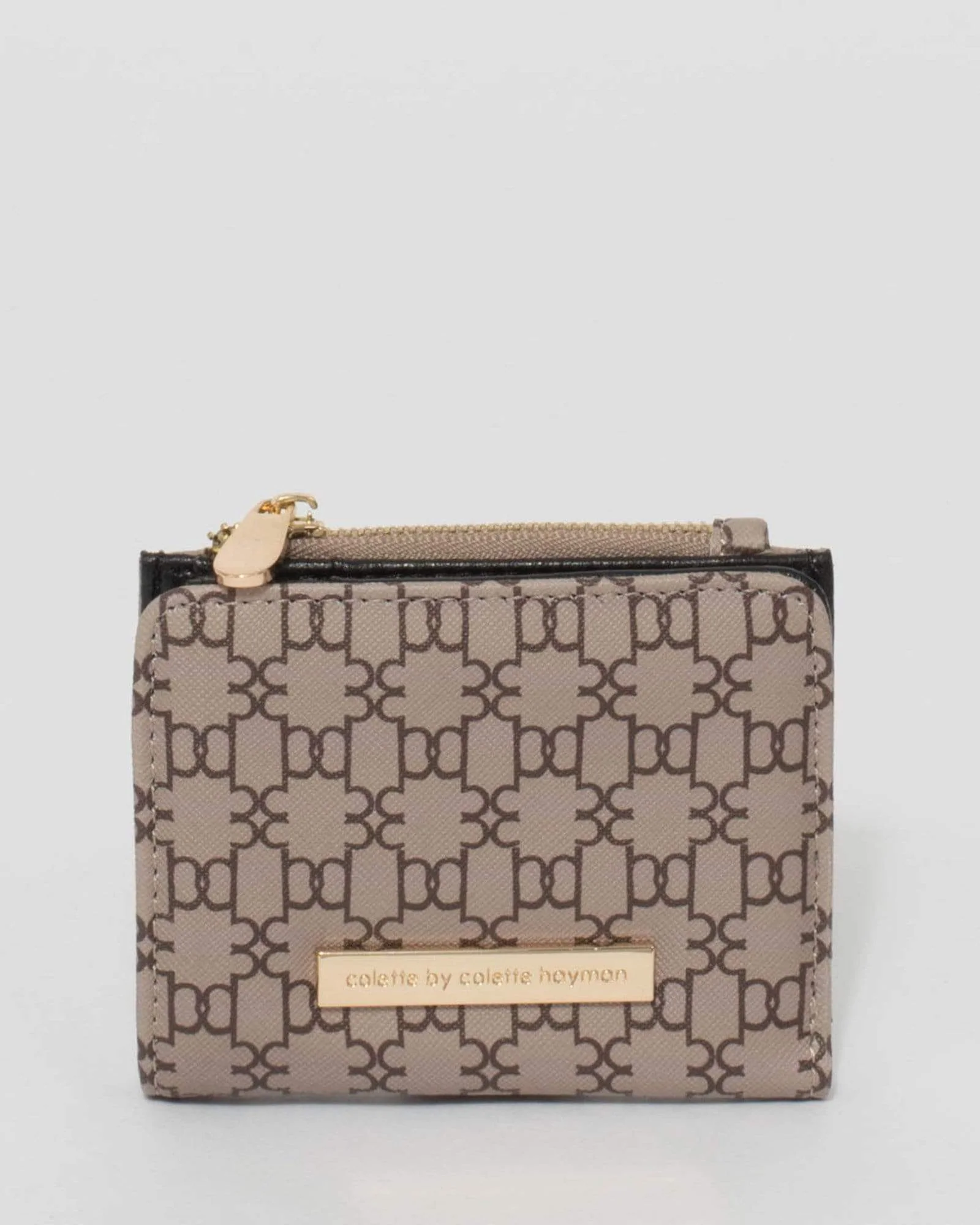 Taupe Monogram Han Mini Wallet
