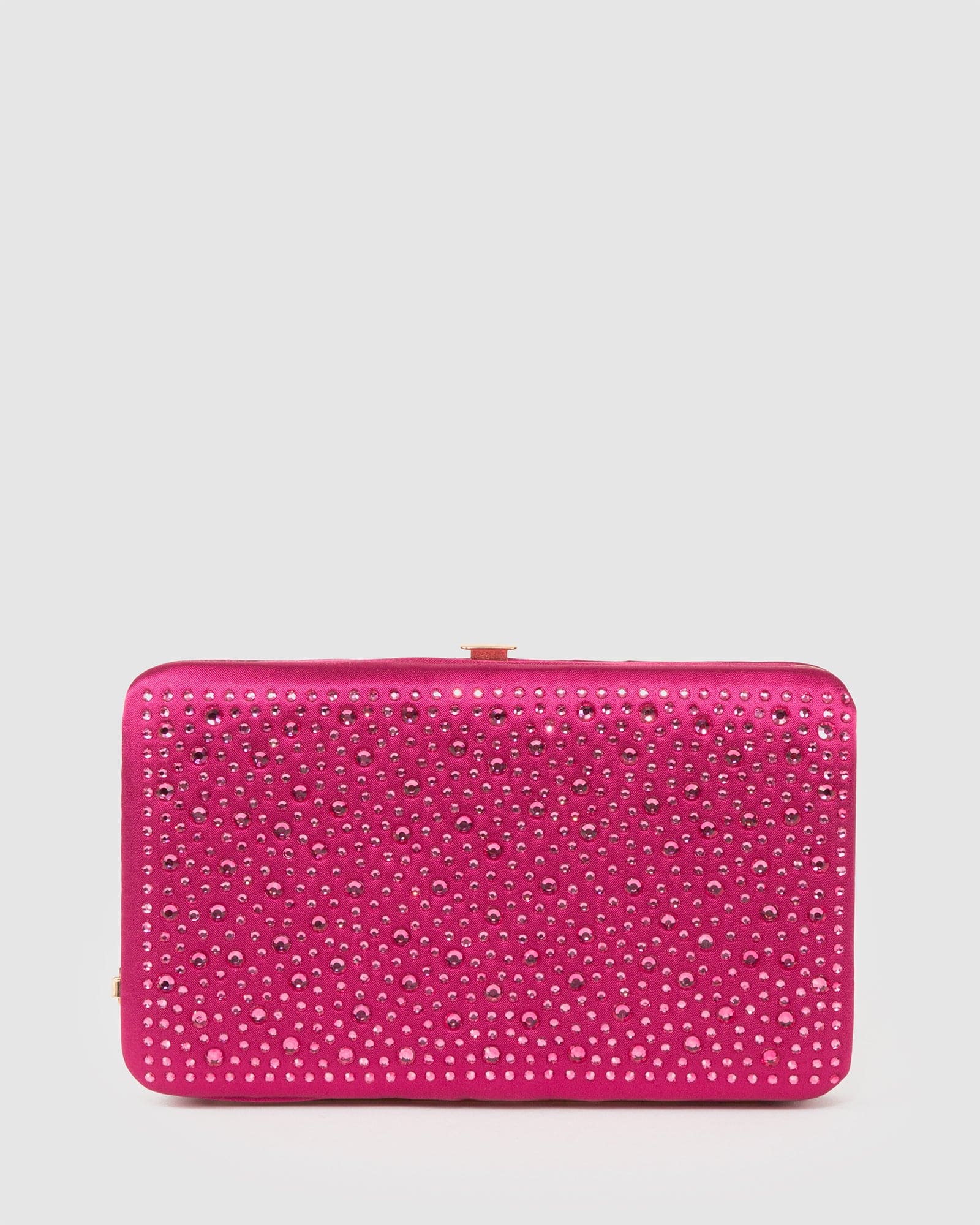 Pink Eve Jewelled Hardcase Wallet