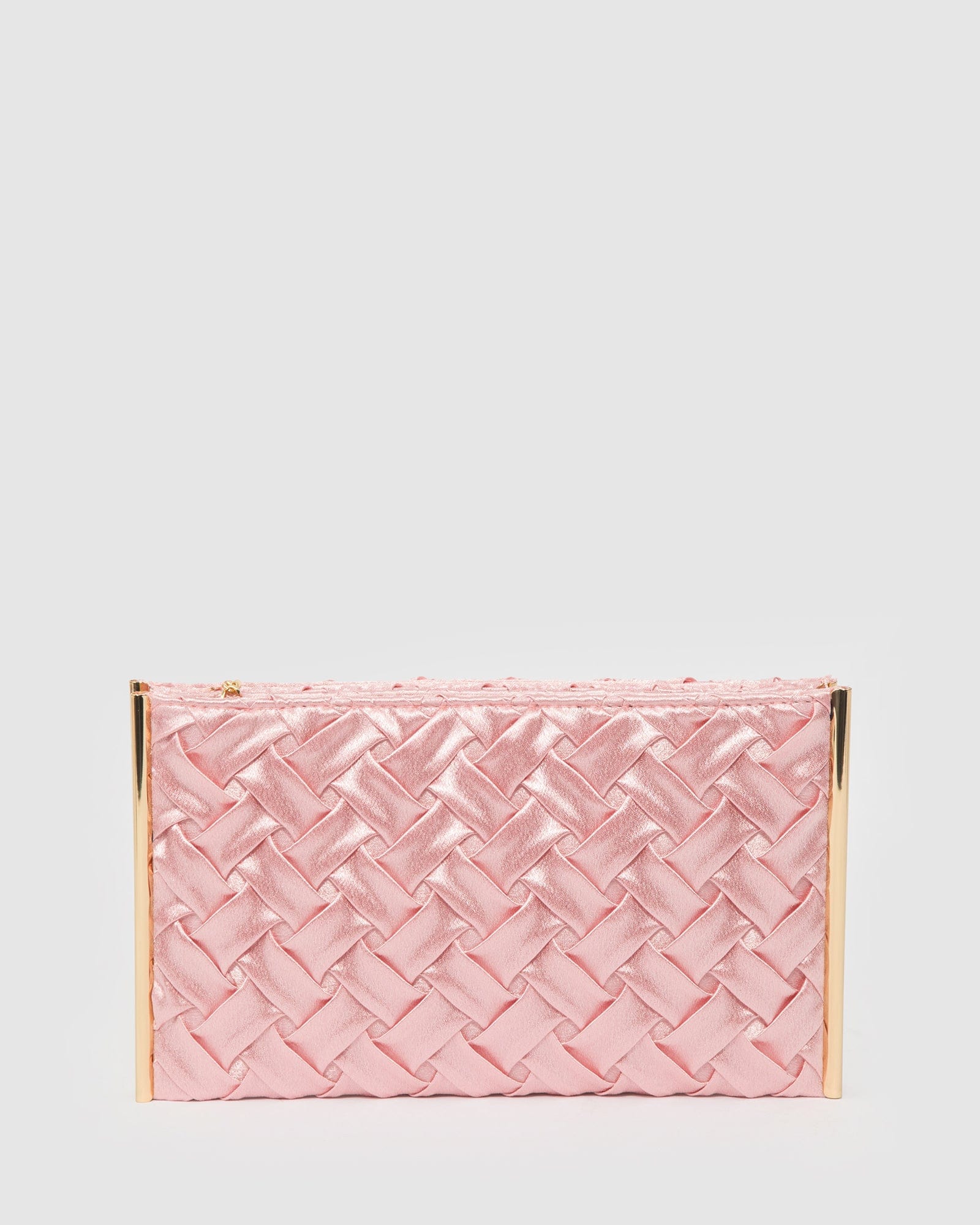Pink Dany Double Pouch Clutch Bag