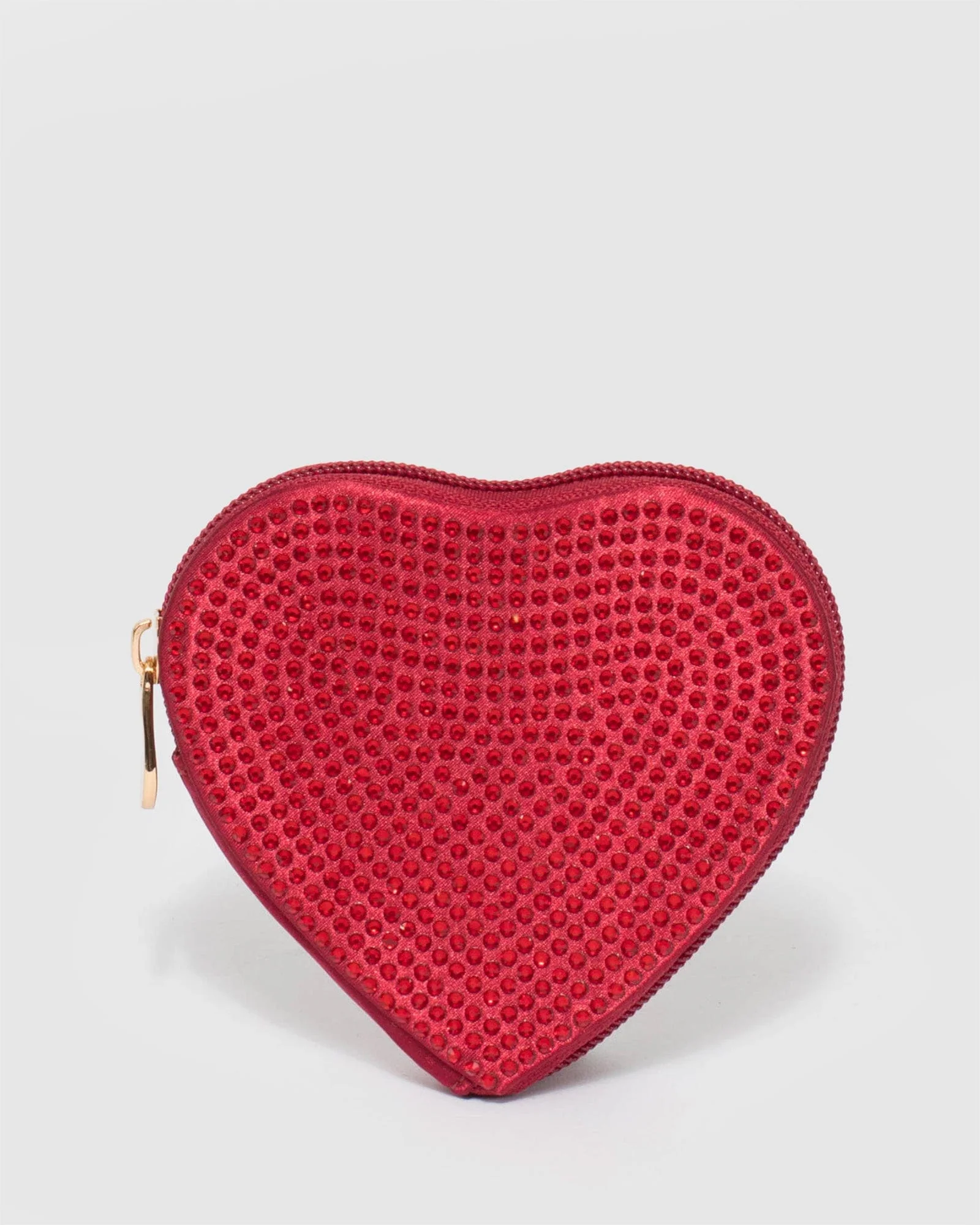 Red Heart Coin Purse