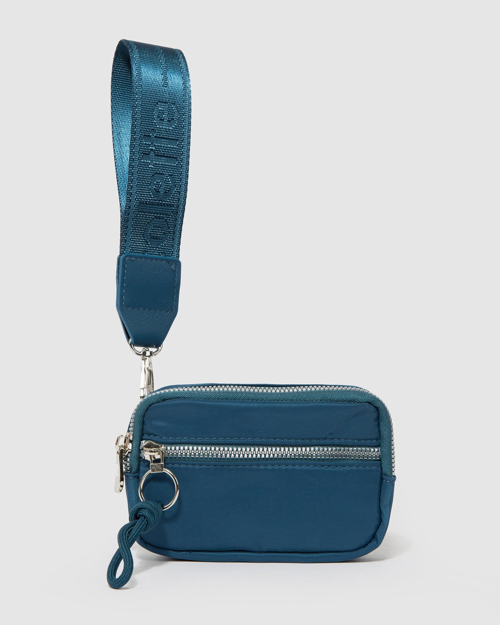 Navy Elly Sport Wristlet Purse