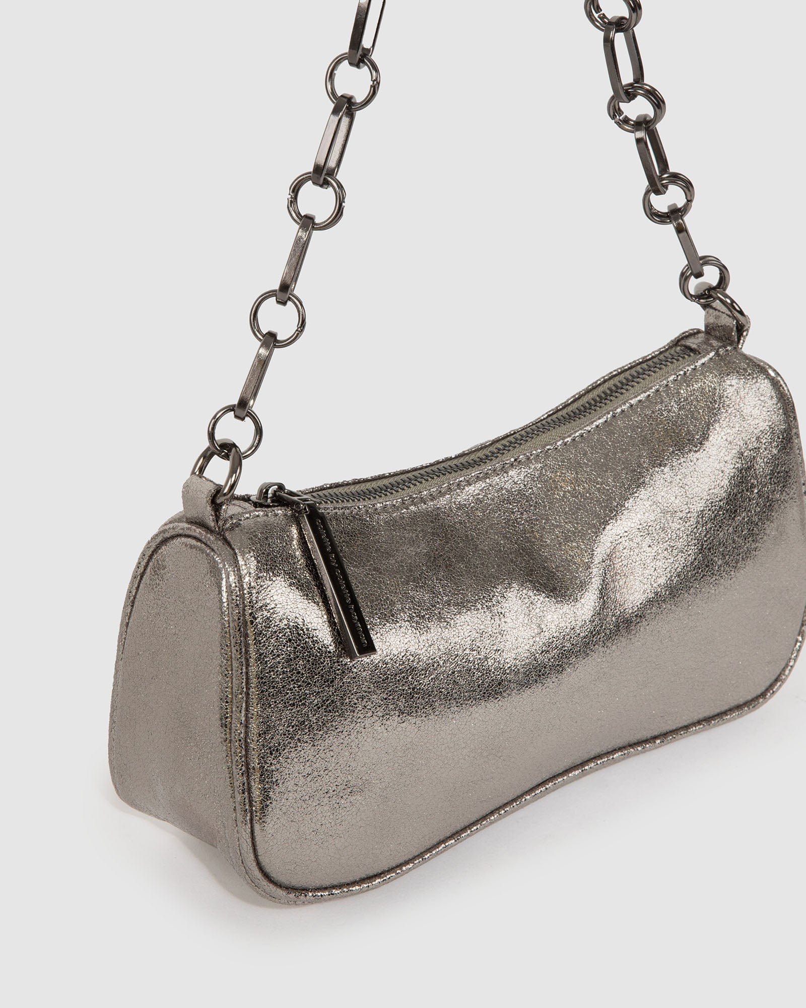 Pewter Milena Basic Mini Bag