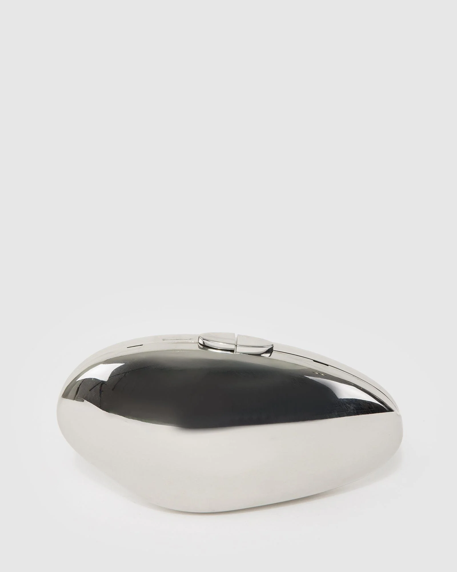 Silver Hailey Clutch Bag