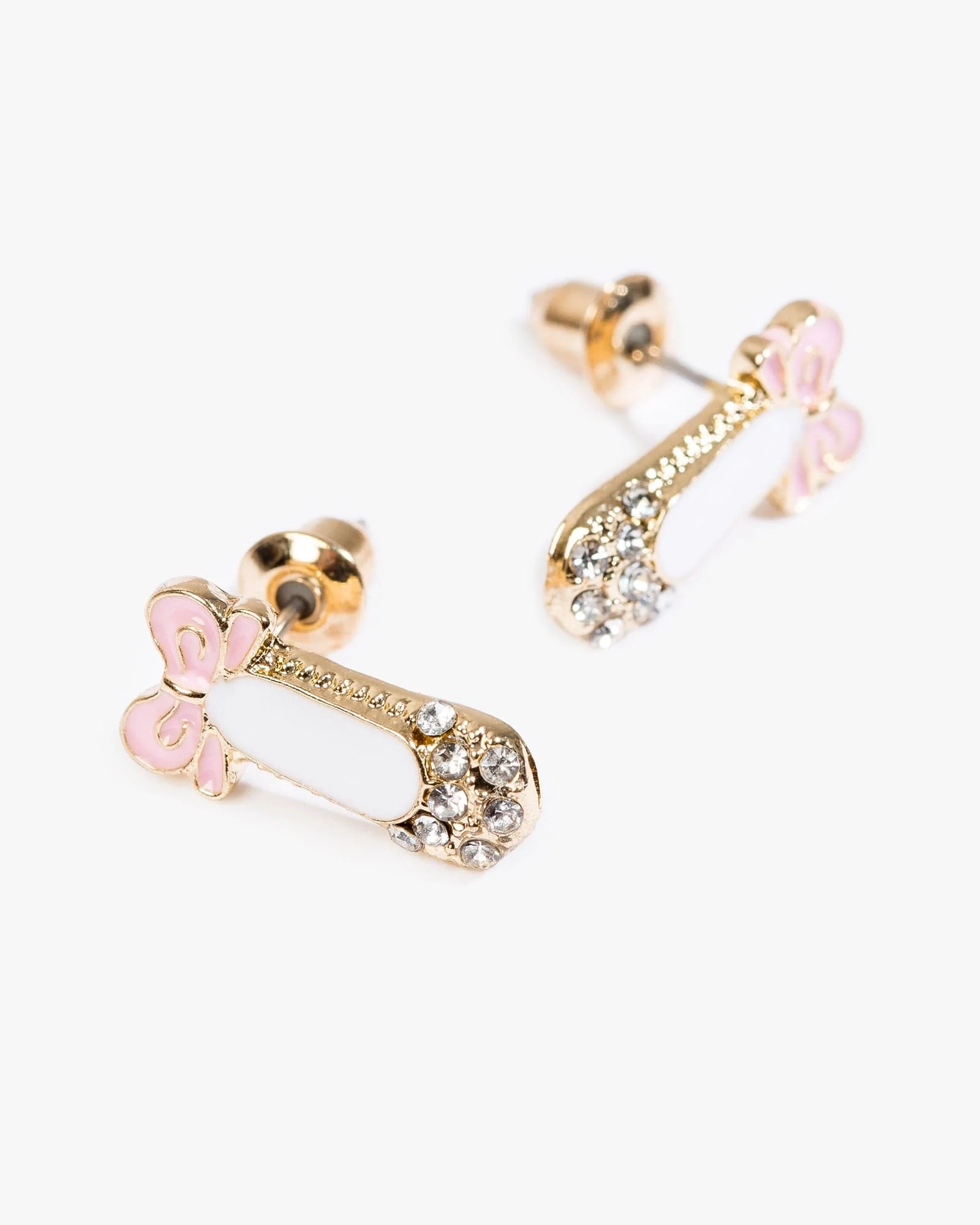 Multi Colour Ballet Slipper Earrings