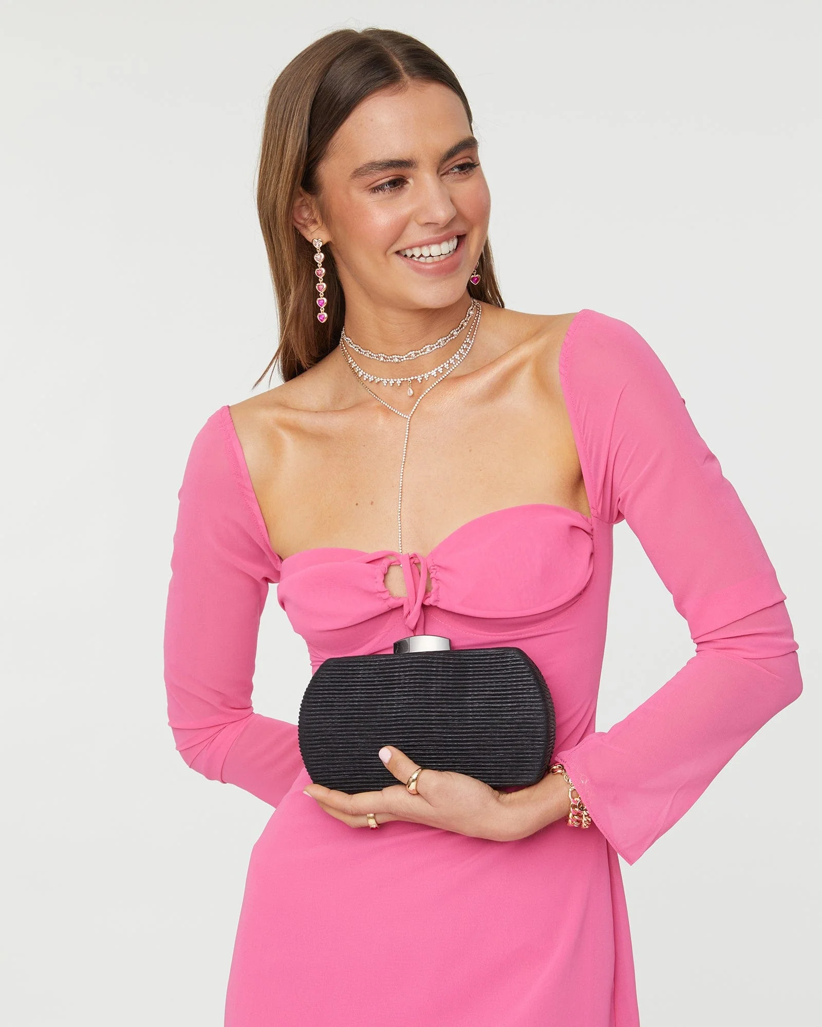 Black Zoya Clutch Bag