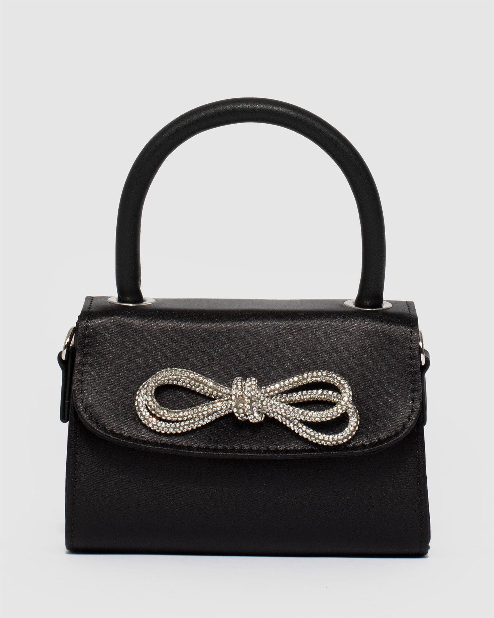 Black Kiki Bow Mini Bag