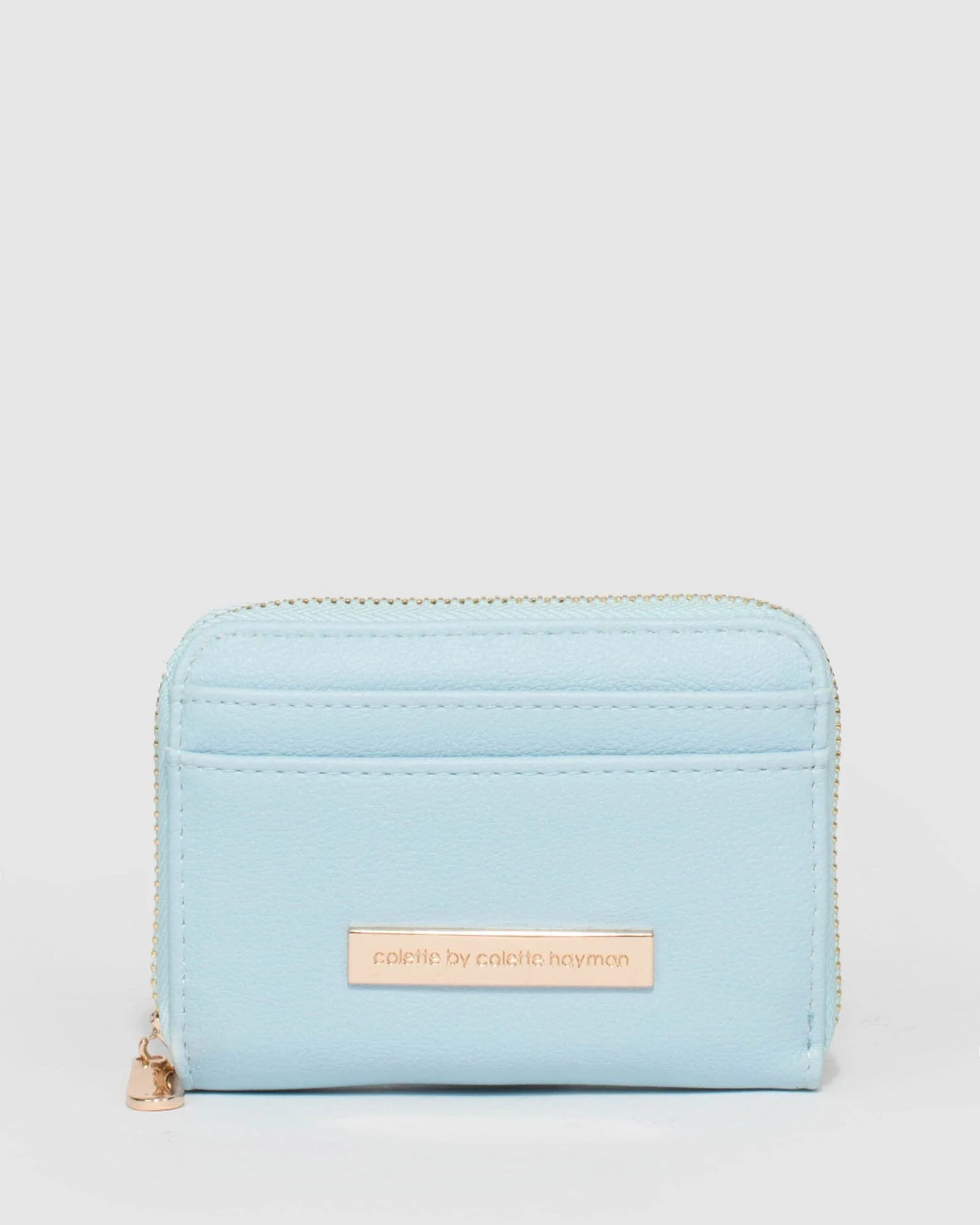 Blue Lexi Zip Purse