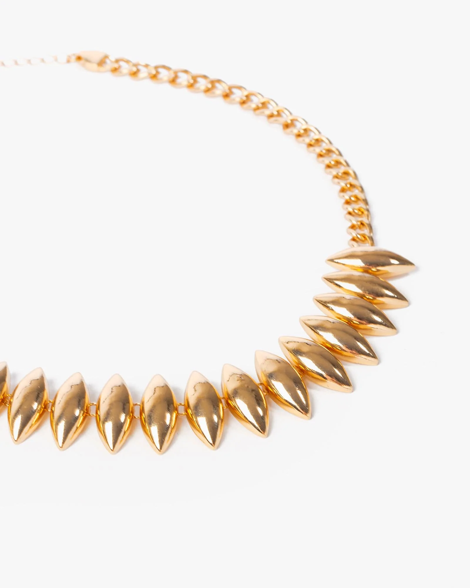 Gold Statement Warrior Necklace